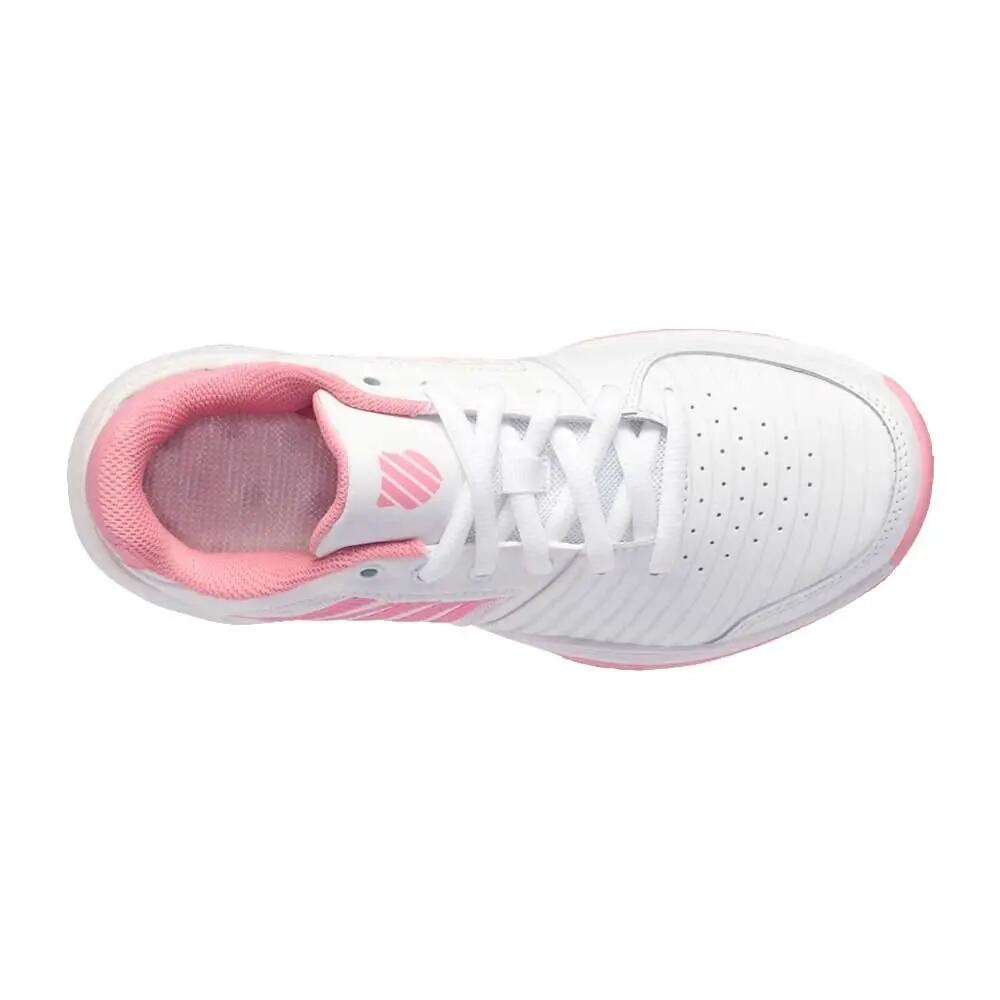 Kswiss Court Express Hb Blanco Rosa Mujer 96750959 3/5