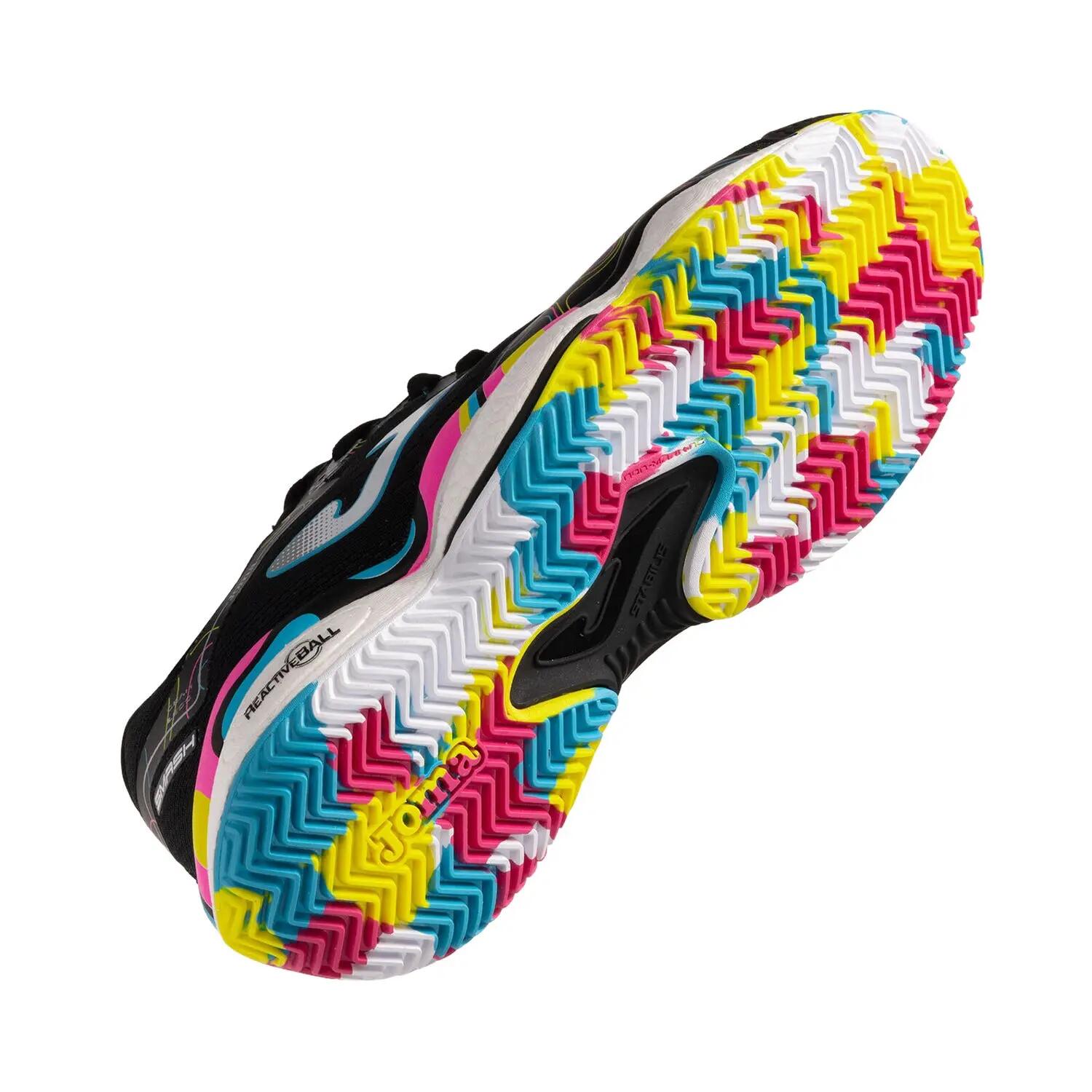 Sapatilhas Joma Smash Preto Multicolor Tsmas2591c 5/5