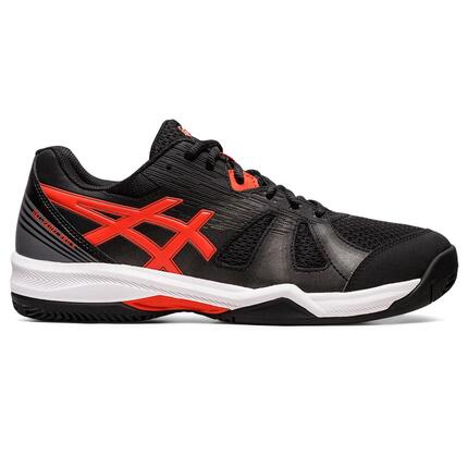 Chaussures De Padel Asics Gel Padel Pro 5 1041a302 001 Noir Et Rouge