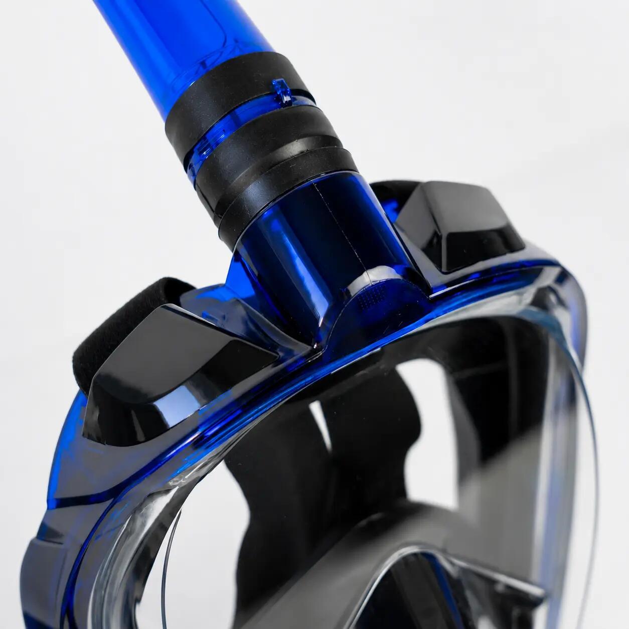 Duikmasker Panoramisch Volgelaatsmasker 180° No Fog Weep LG Pro Snorkel 10/12