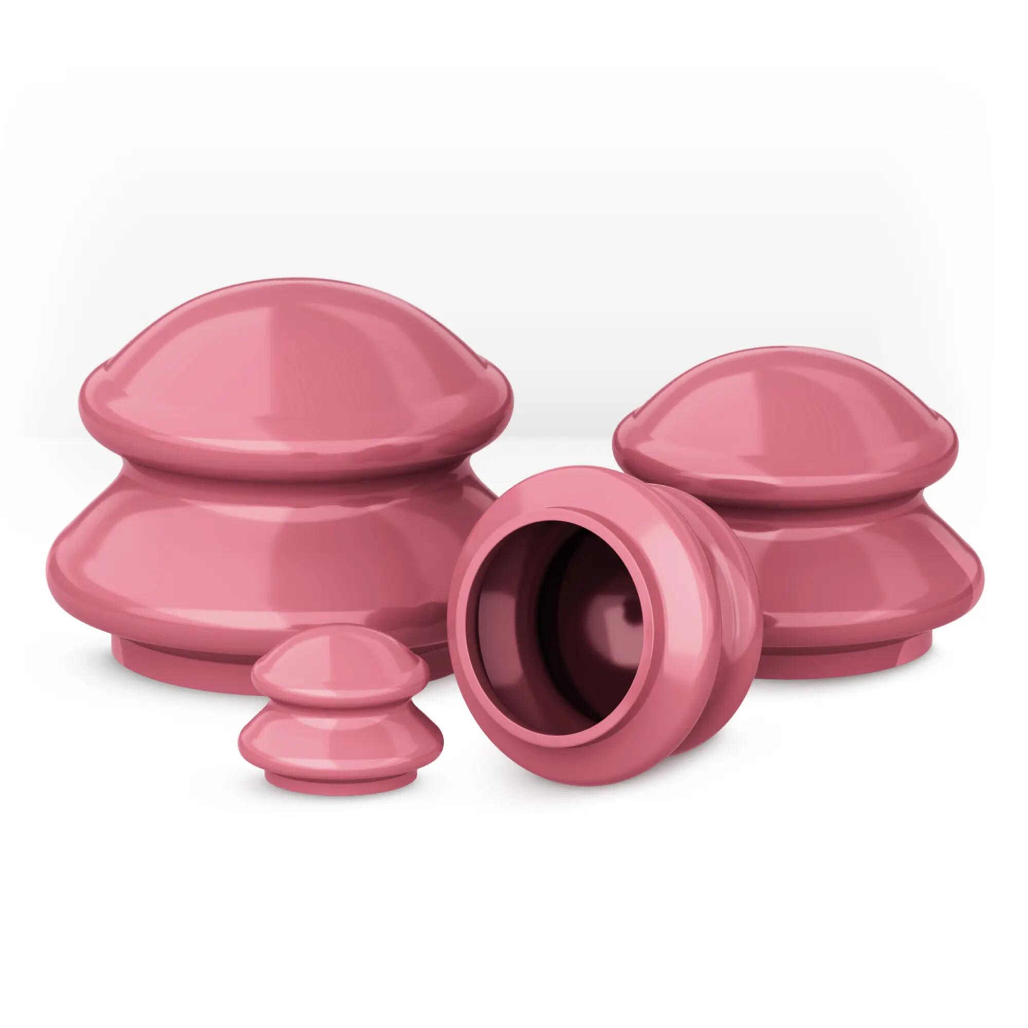 Cupping set rubber massage thuistherapie ontspanning 4st 4FIZJO PRO+ 14/14