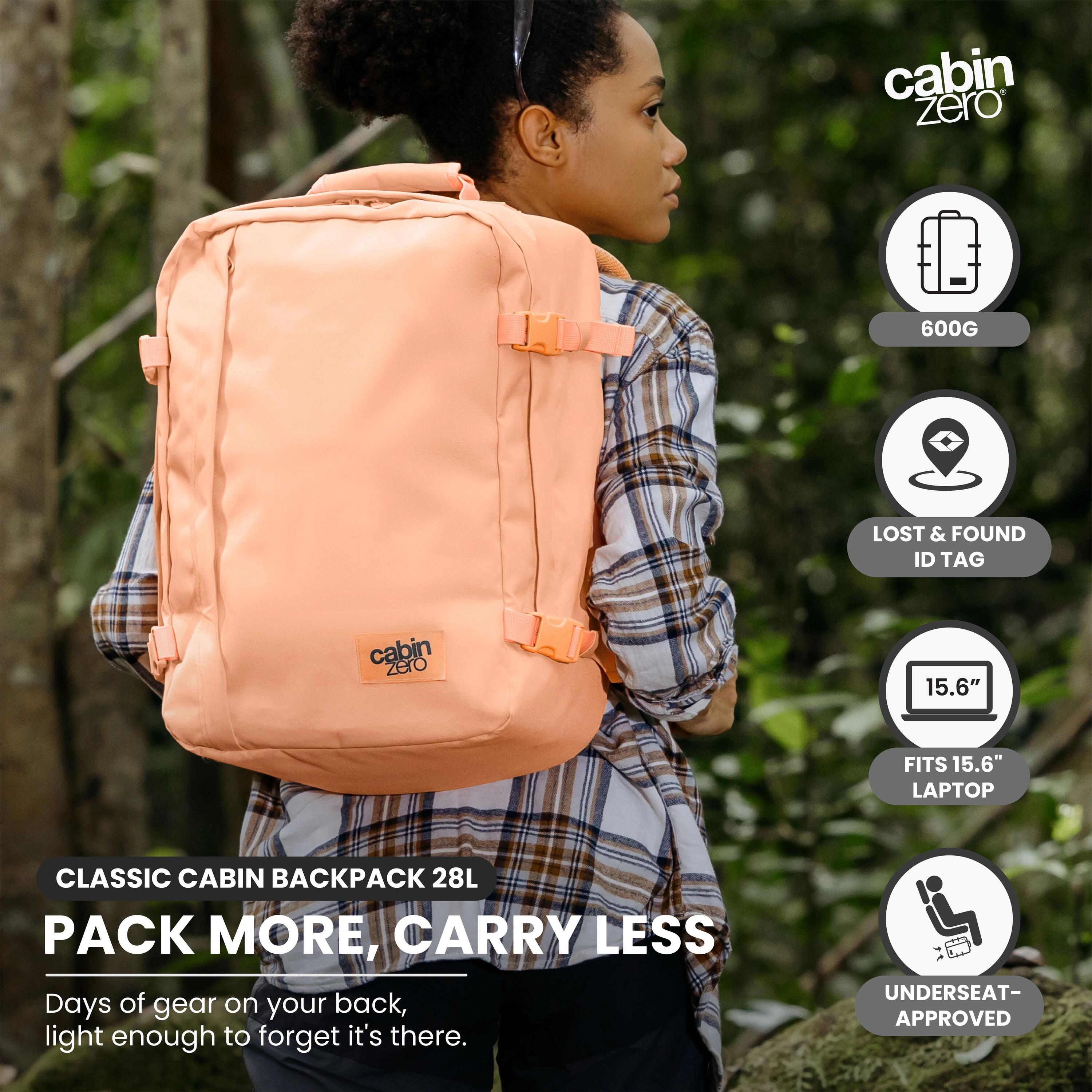 Rucsac CABIN ZERO Classic 28L, Portocaliu Deschis 2/13