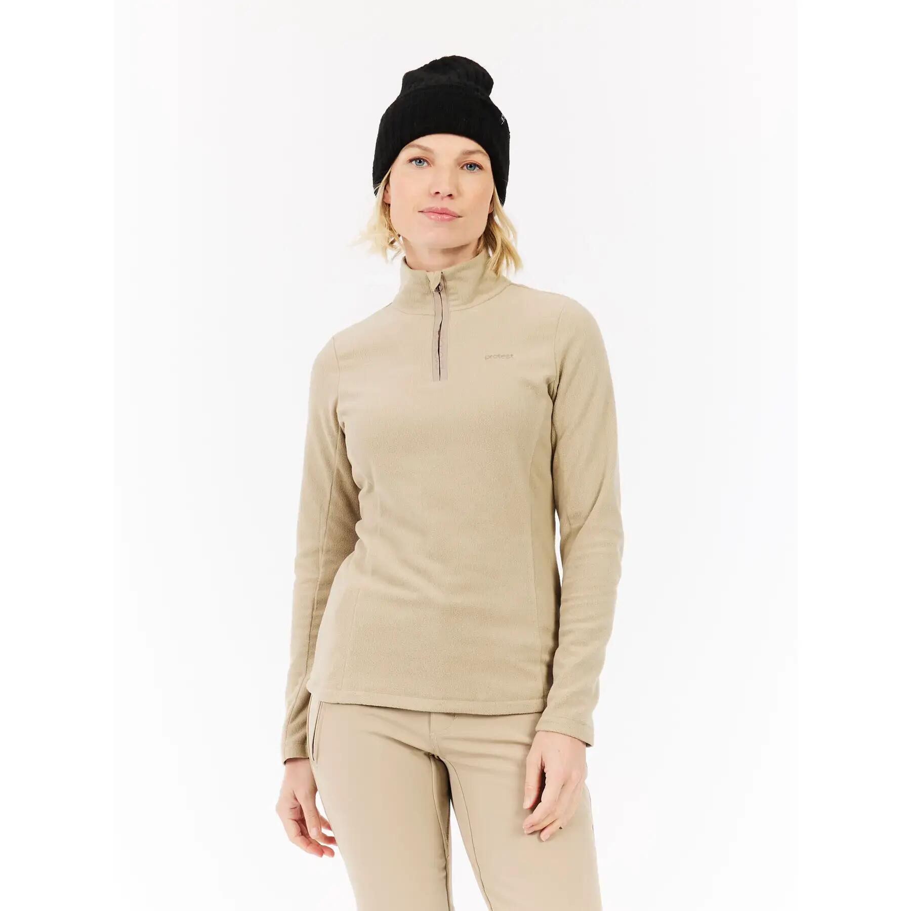 Polaire 1/4 zip femme Protest Remutez 2/7
