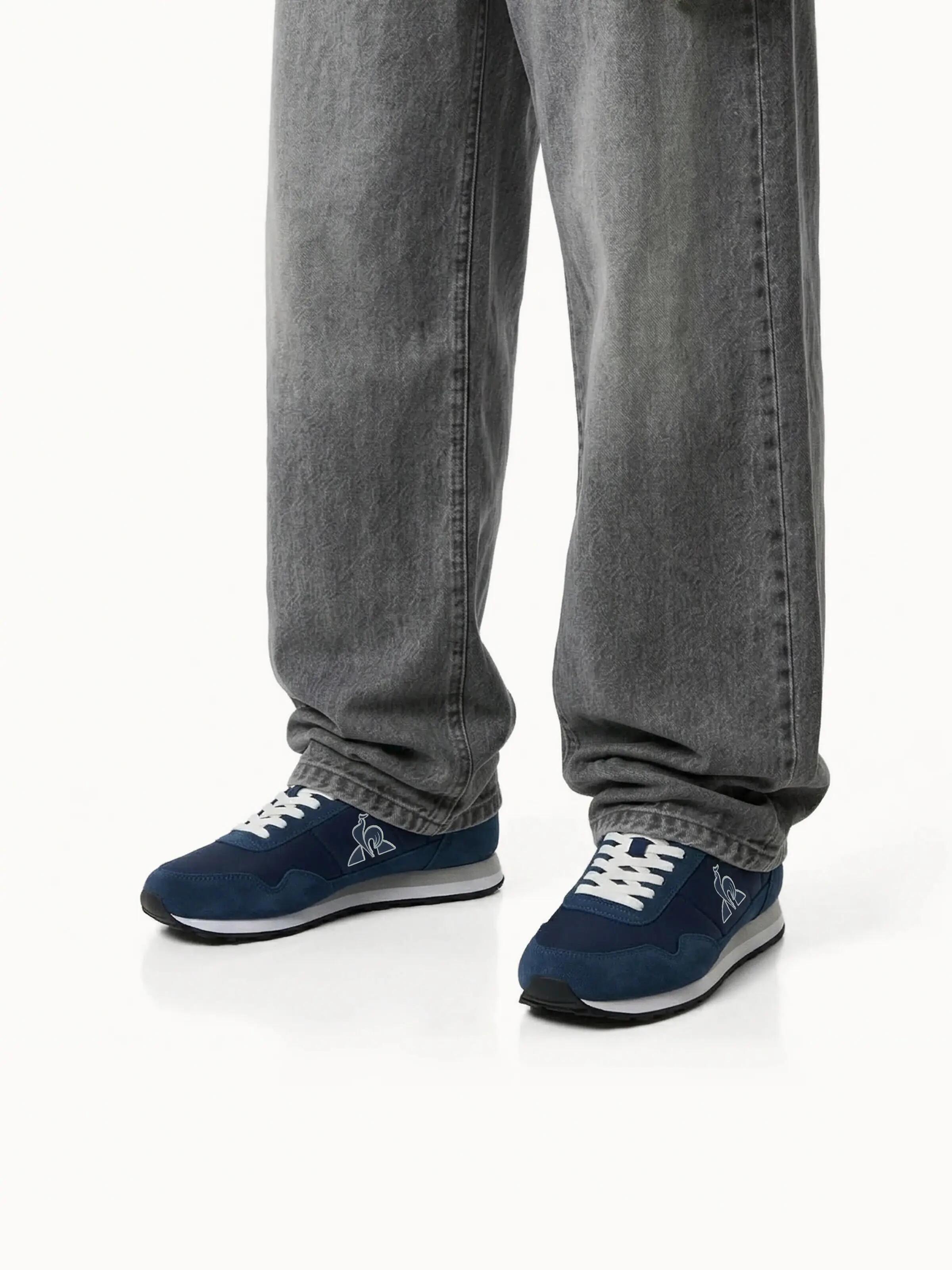 Sneakers retro-running en textile et suede Astra 2/6
