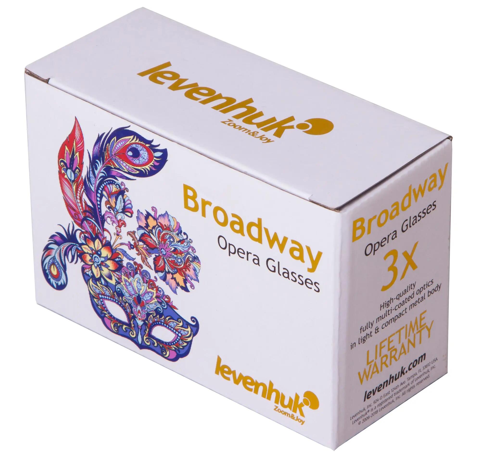 Levenhuk Broadway 325C Opernglas mit Kettchen 13/14