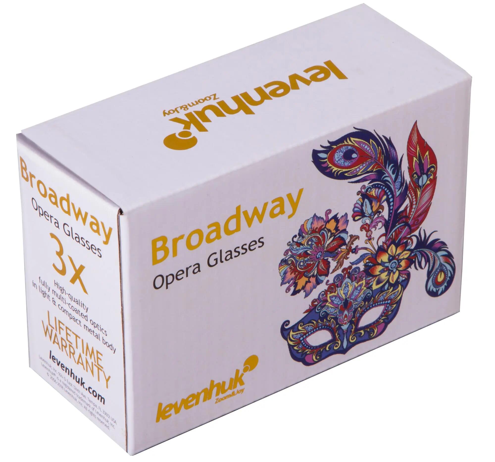 Levenhuk Broadway 325C Opernglas mit Kettchen 12/14