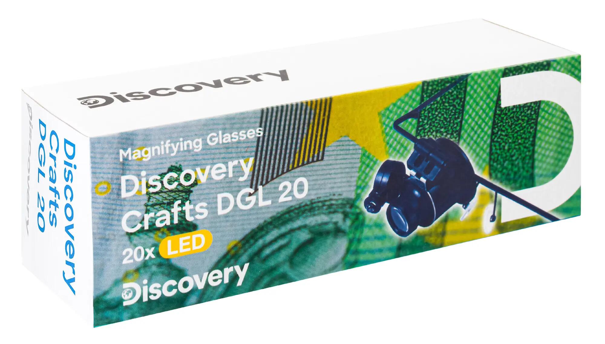 Occhiali d’ingrandimento Levenhuk Discovery Crafts DGL 20 9/9