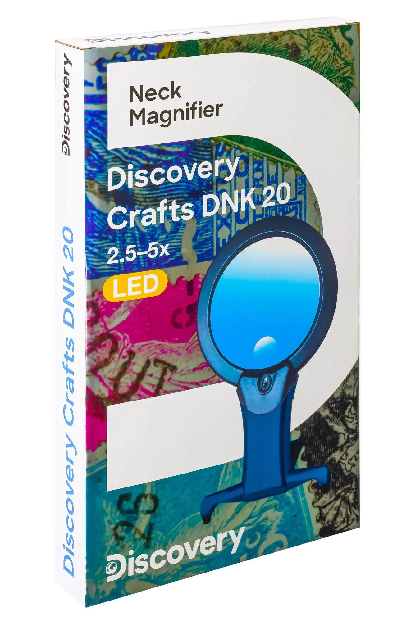 Lente d’ingrandimento da collo Levenhuk Discovery Crafts DNK 20 10/10