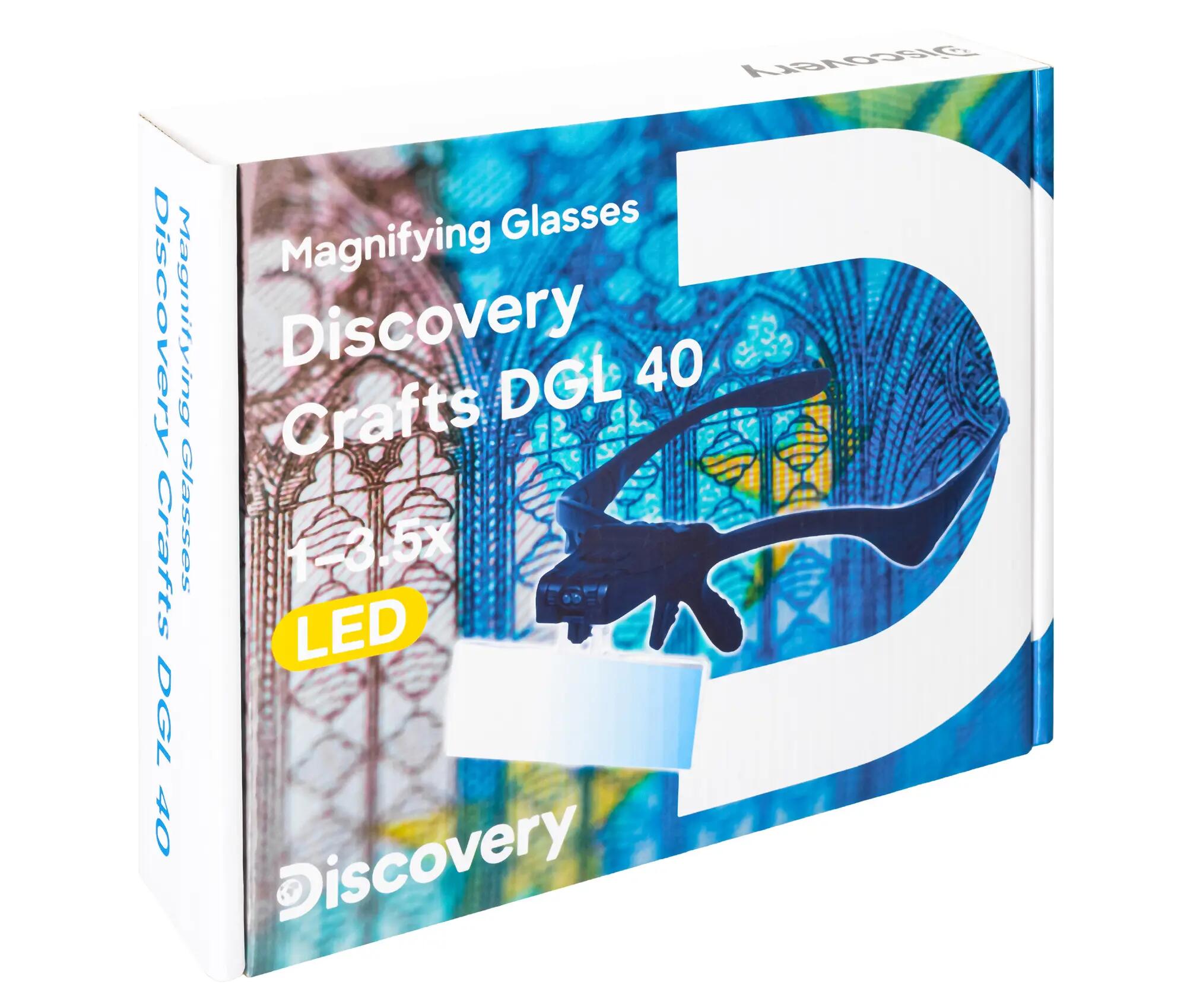 Occhiali d’ingrandimento Levenhuk Discovery Crafts DGL 40 11/11