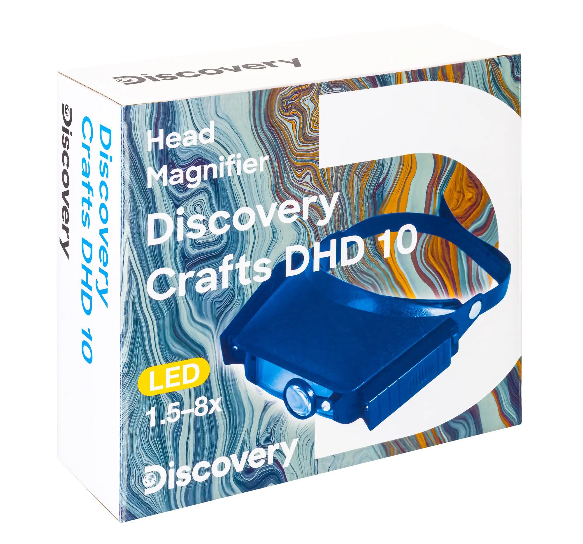 Lente d’ingrandimento frontale Levenhuk Discovery Crafts DHD 10 10/10