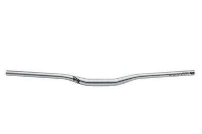 Ah1 mtb stuur 31.8 mm - 25 mm stuuruitslag - chroom