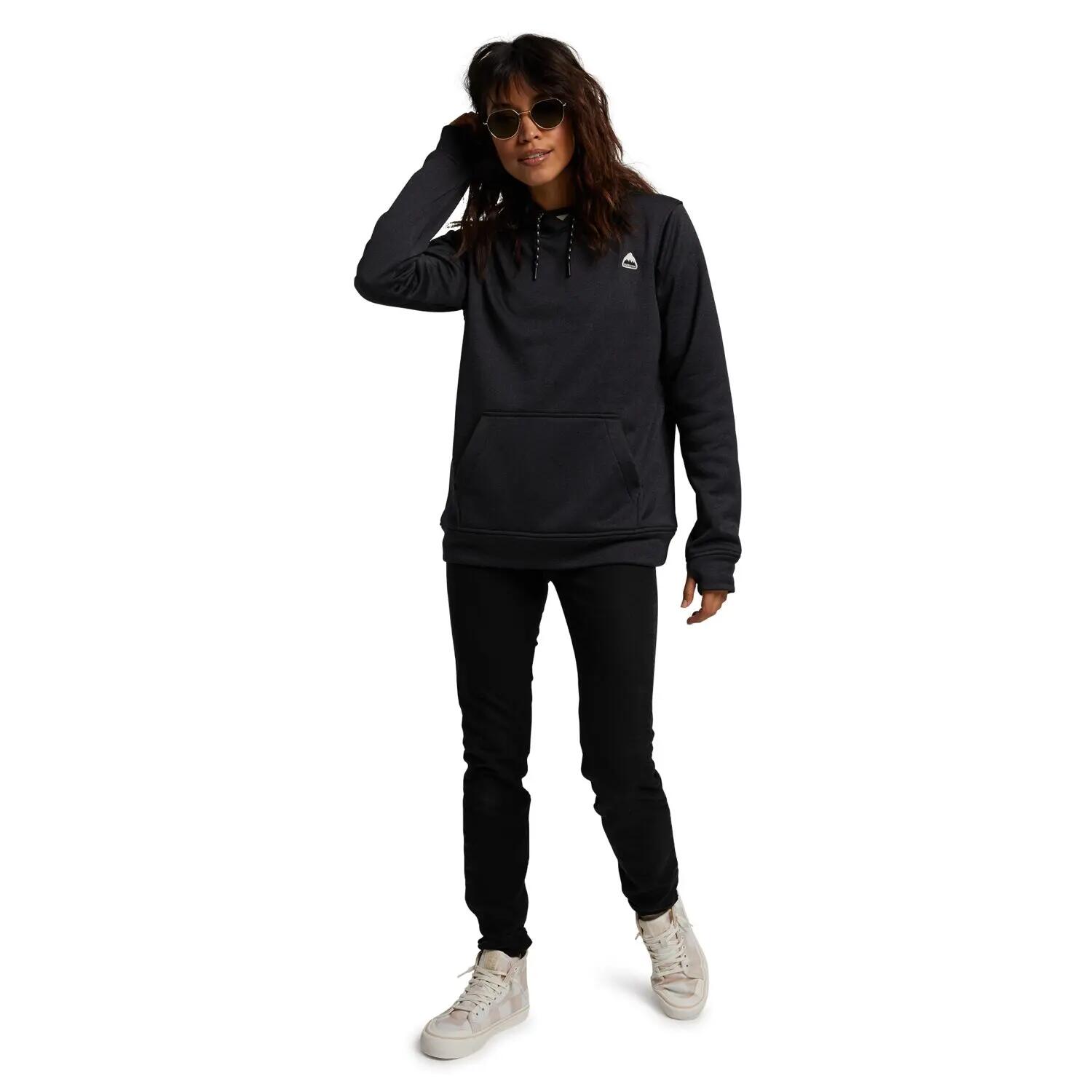 Sweat – snowboard – femme – à capuche – oak – noir 4/4