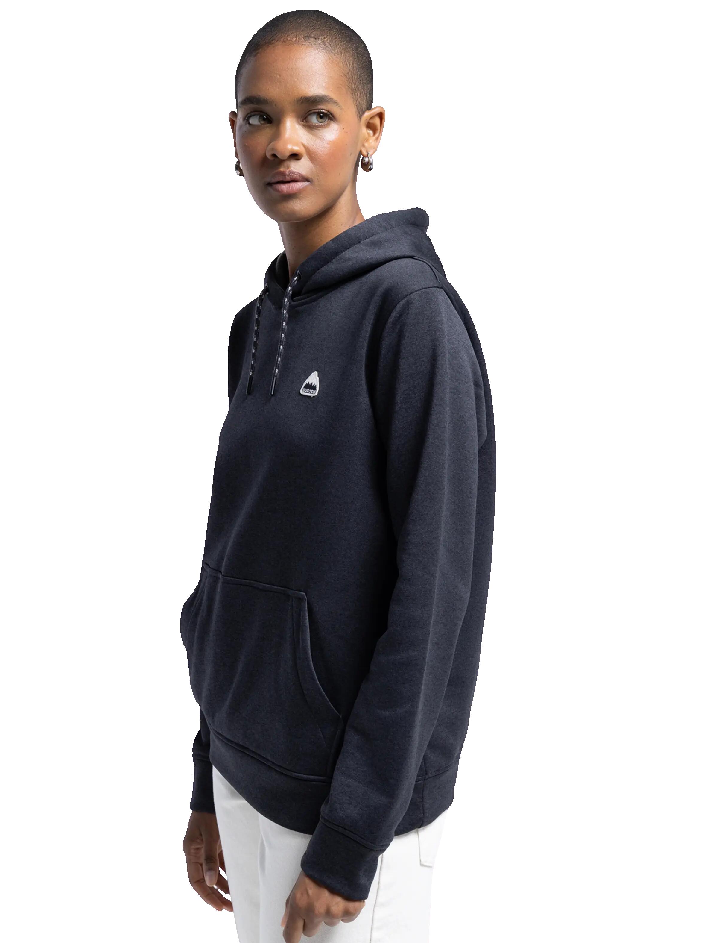 Sweat – snowboard – femme – à capuche – oak – noir 2/4