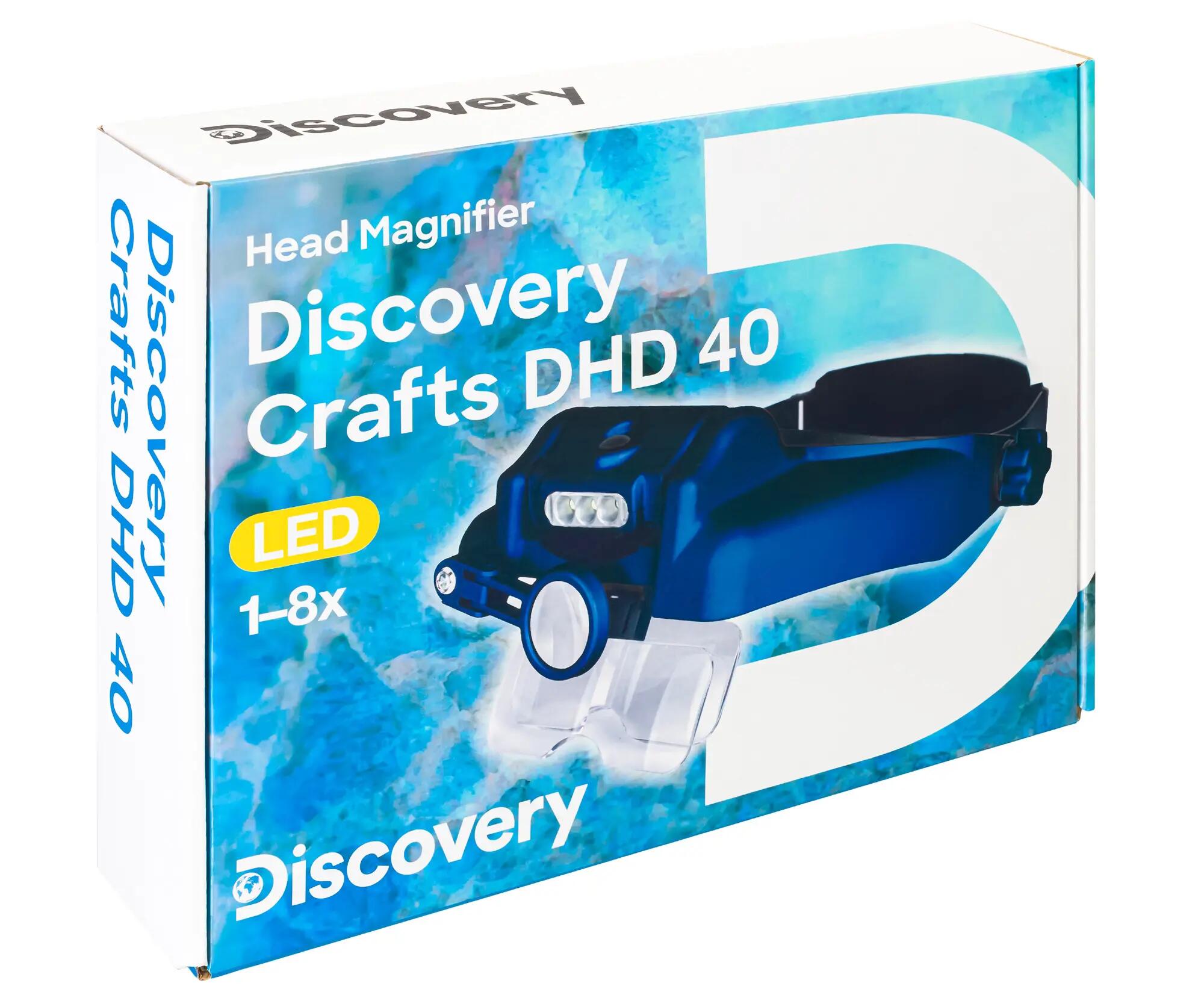 Lente d’ingrandimento frontale Levenhuk Discovery Crafts DHD 40 11/11