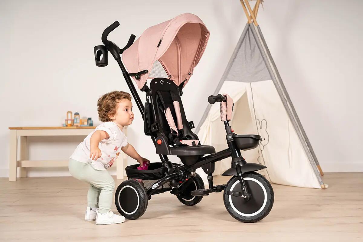 Olmitos - Triciclo Evolutivo Elliot 360º - Asiento Giratorio, Respaldo Ajustable 11/13