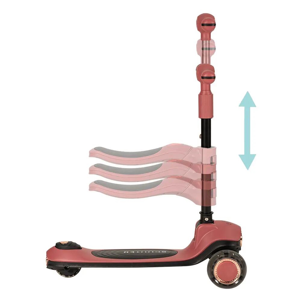 Olmitos, Patinete Infantil Evolutivo 2 en 1 Correpasillos con Sillín Plegable 6/9