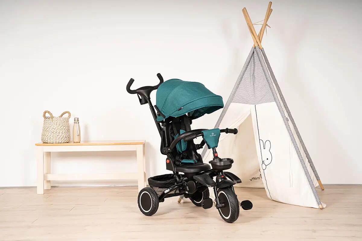 Olmitos - Triciclo Evolutivo Elliot 360º - Asiento Giratorio, Respaldo Ajustable 10/12