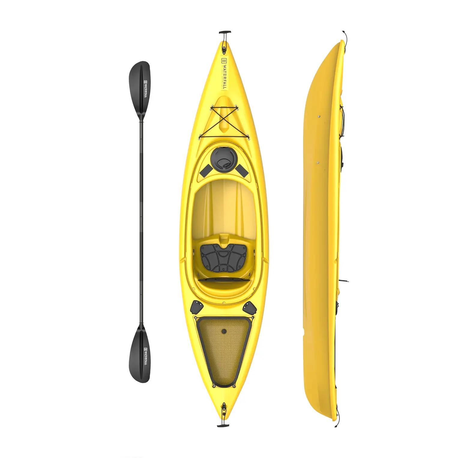 Kayak sit-in Waterfall para 1 persona Amarillo 2/3
