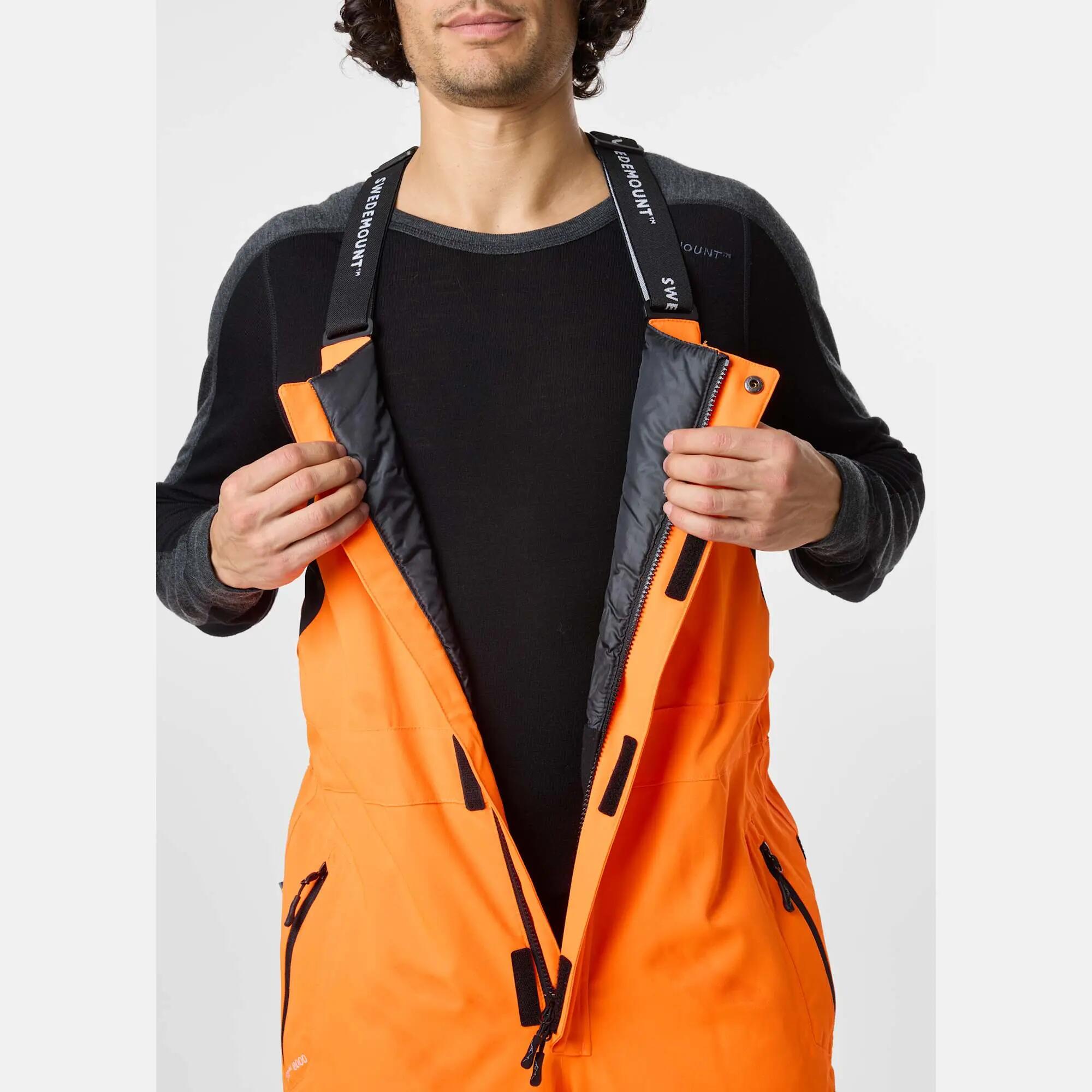Pantalon de ski homme imperméable coupe-vent respirant St. Anton Bib 9/12