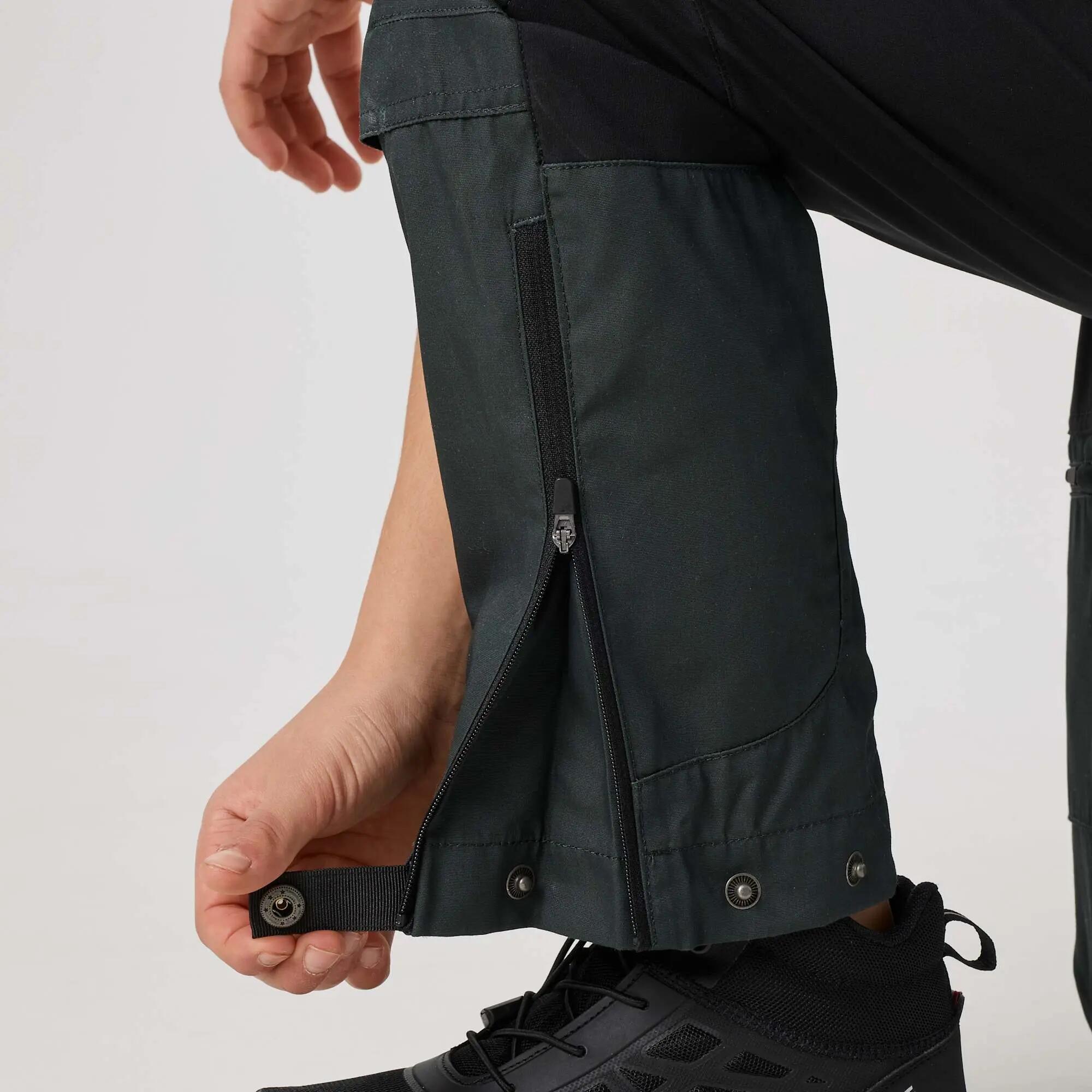 Pantalon outdoor randonnée junior coupe-vent respirant Nordkap Stretch JR II 8/8