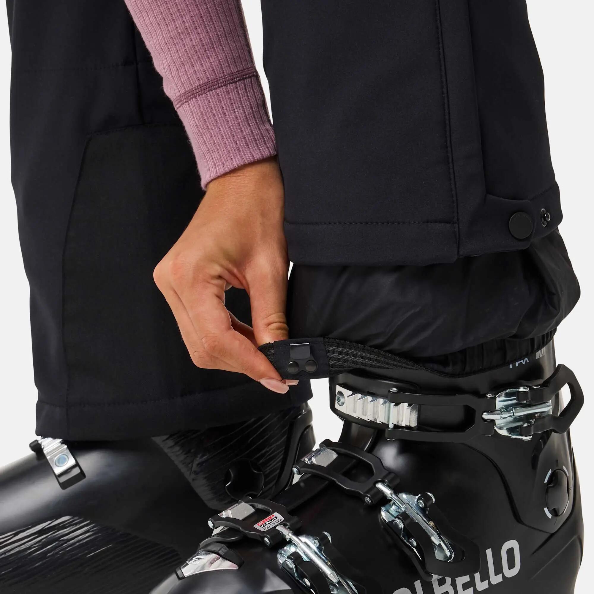 Pantalon de ski femme Softshell Vail imperméable coupe-vent avec bretelles 10/10