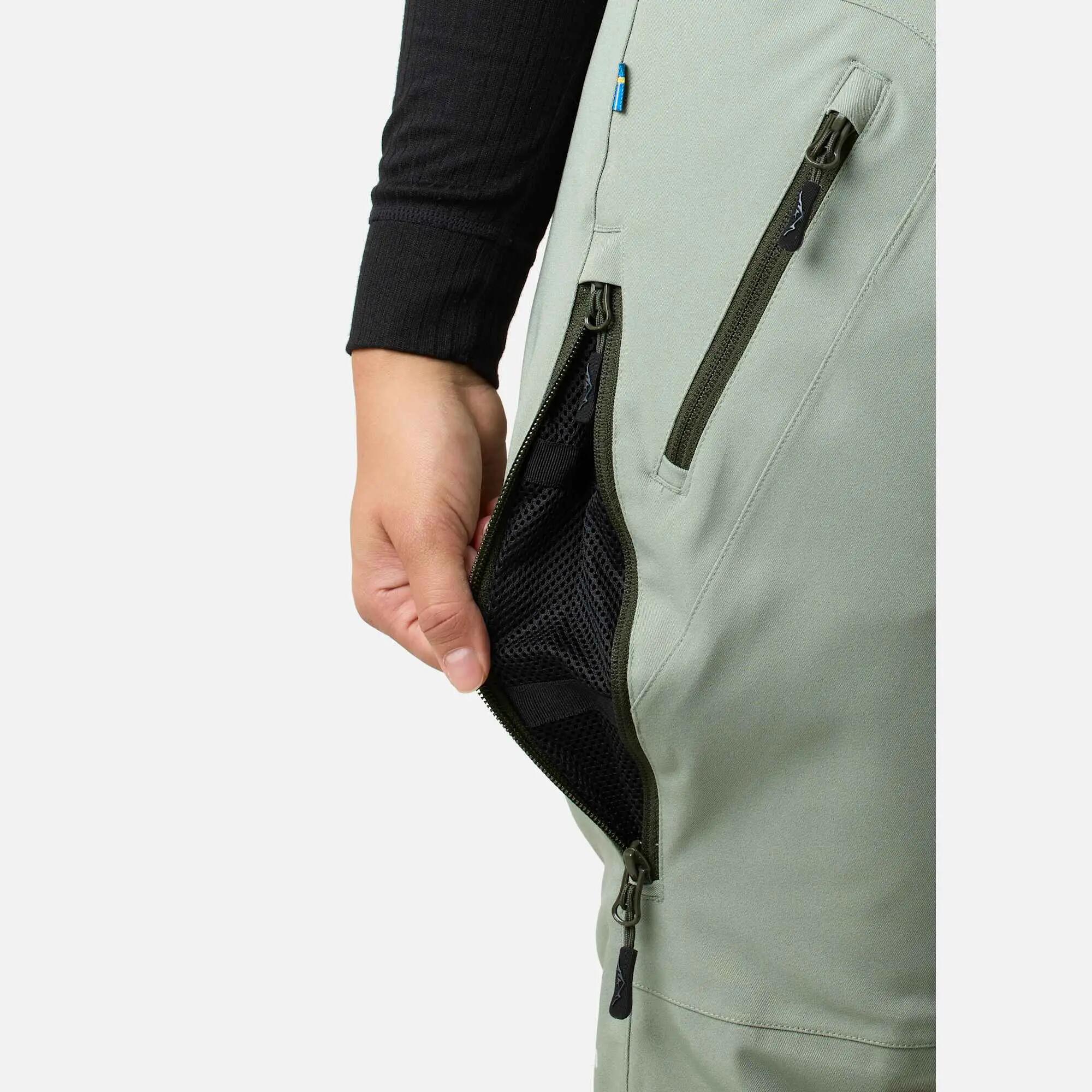 Pantalon À Bretelles Ski Femme Imperméable Cervinia 9/10