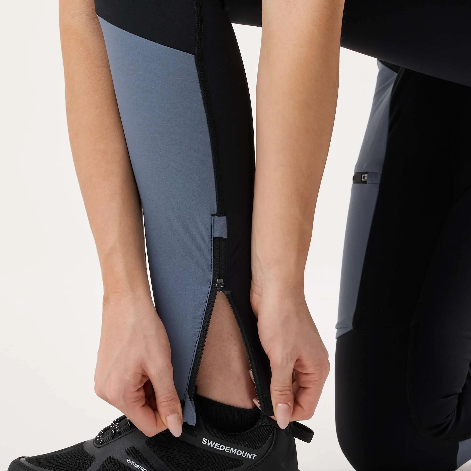 Pantalon randonnée femme déperlant respirant Trondheim Trekking Tights 8/9