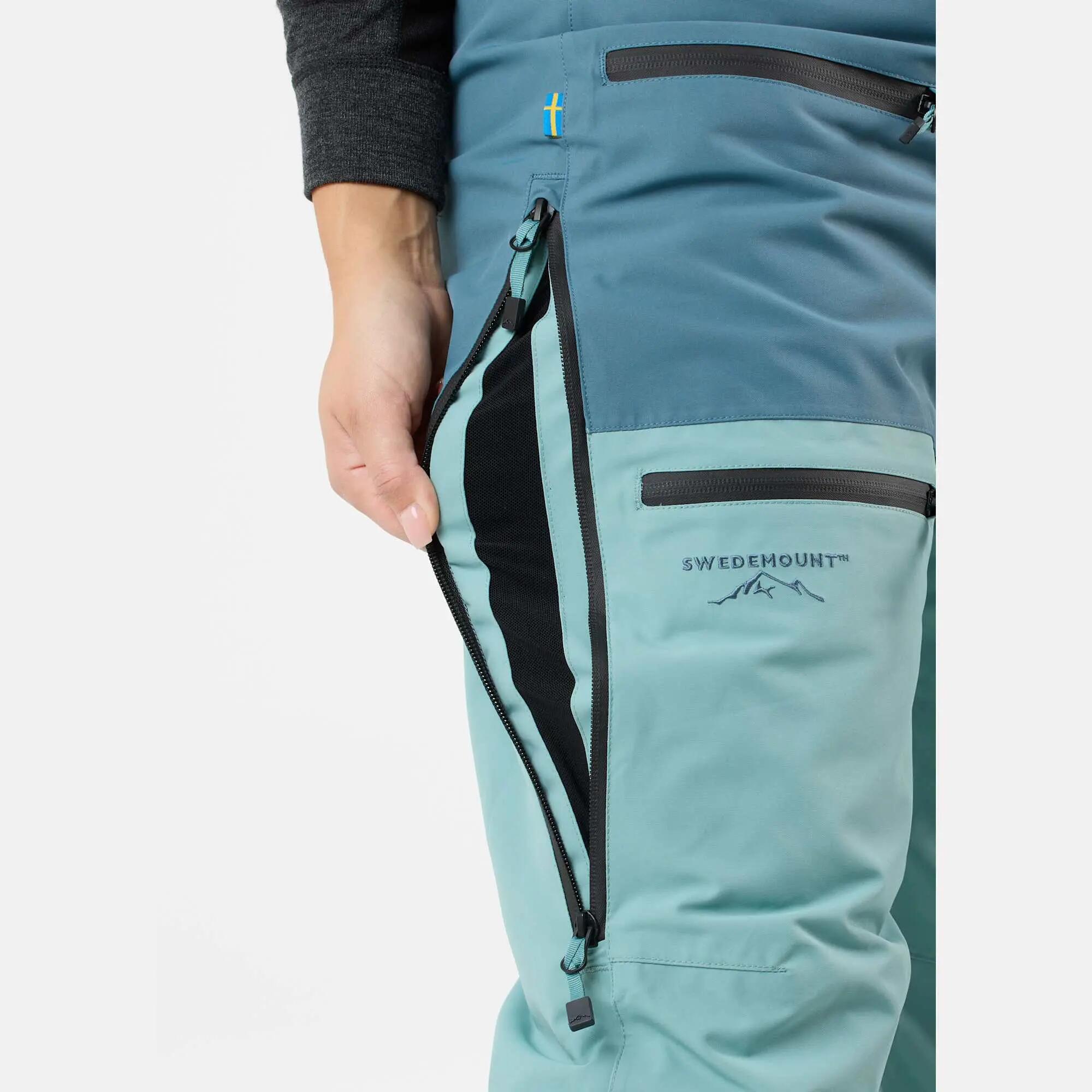 Women Skiing Ski Pants Waterproof Freeride 11/13