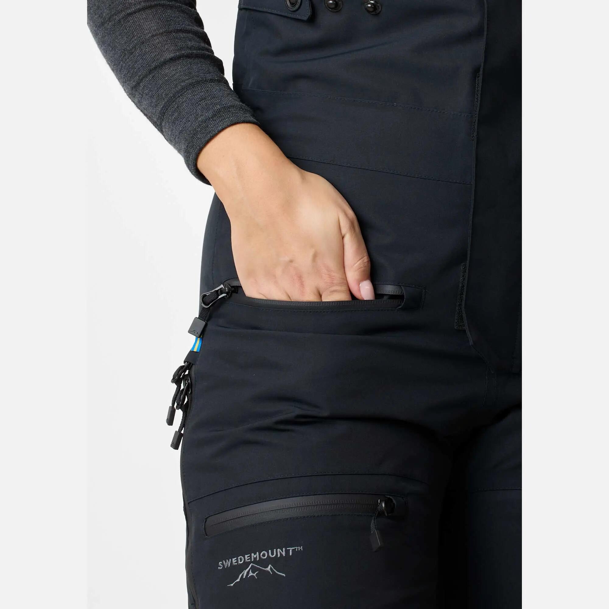 Damen Skihose Ski wasserdicht winddicht atmungsaktiv freeride Latzhose 11/14