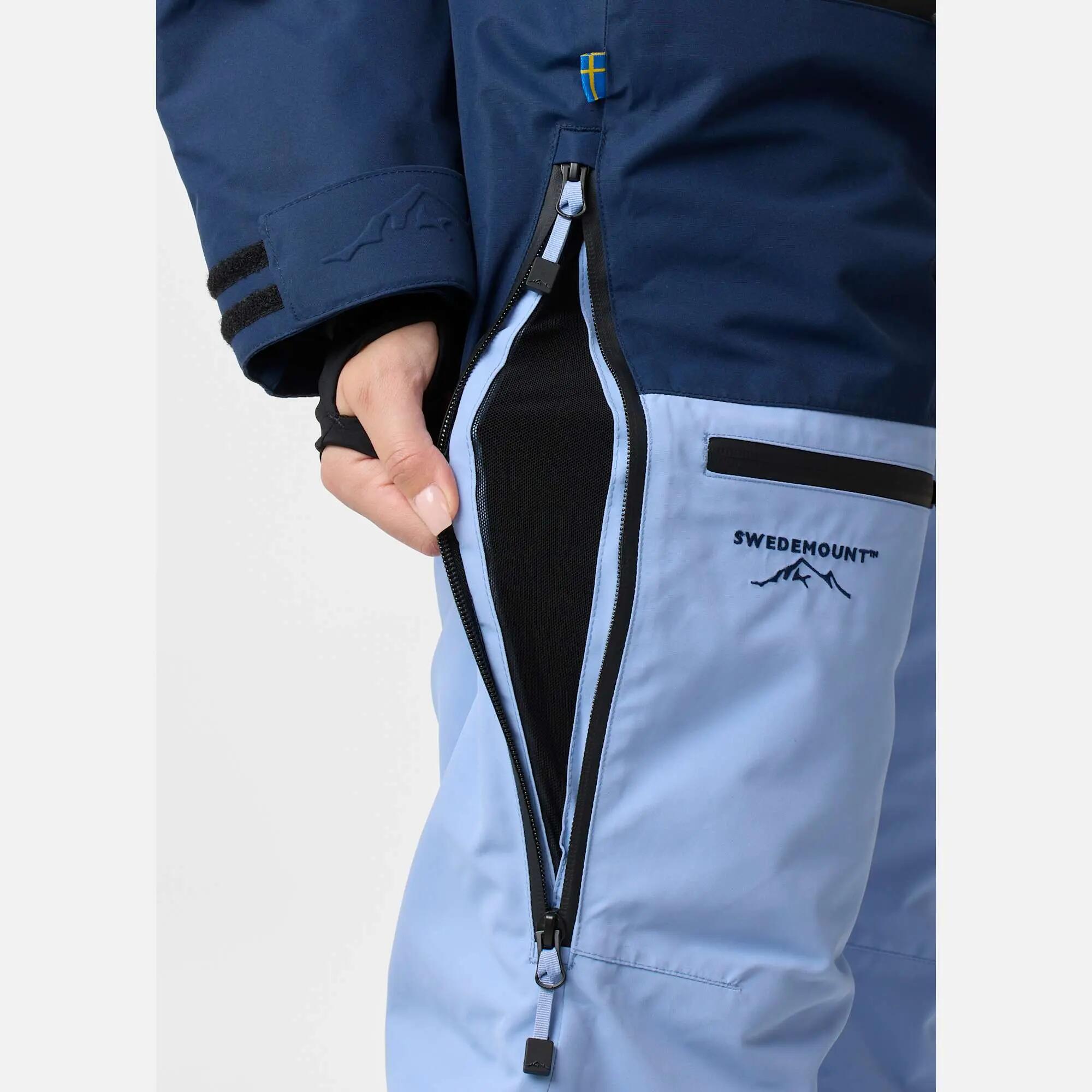 Damen Skifahren Winter-Overall Wasserdicht Freeride 10/14