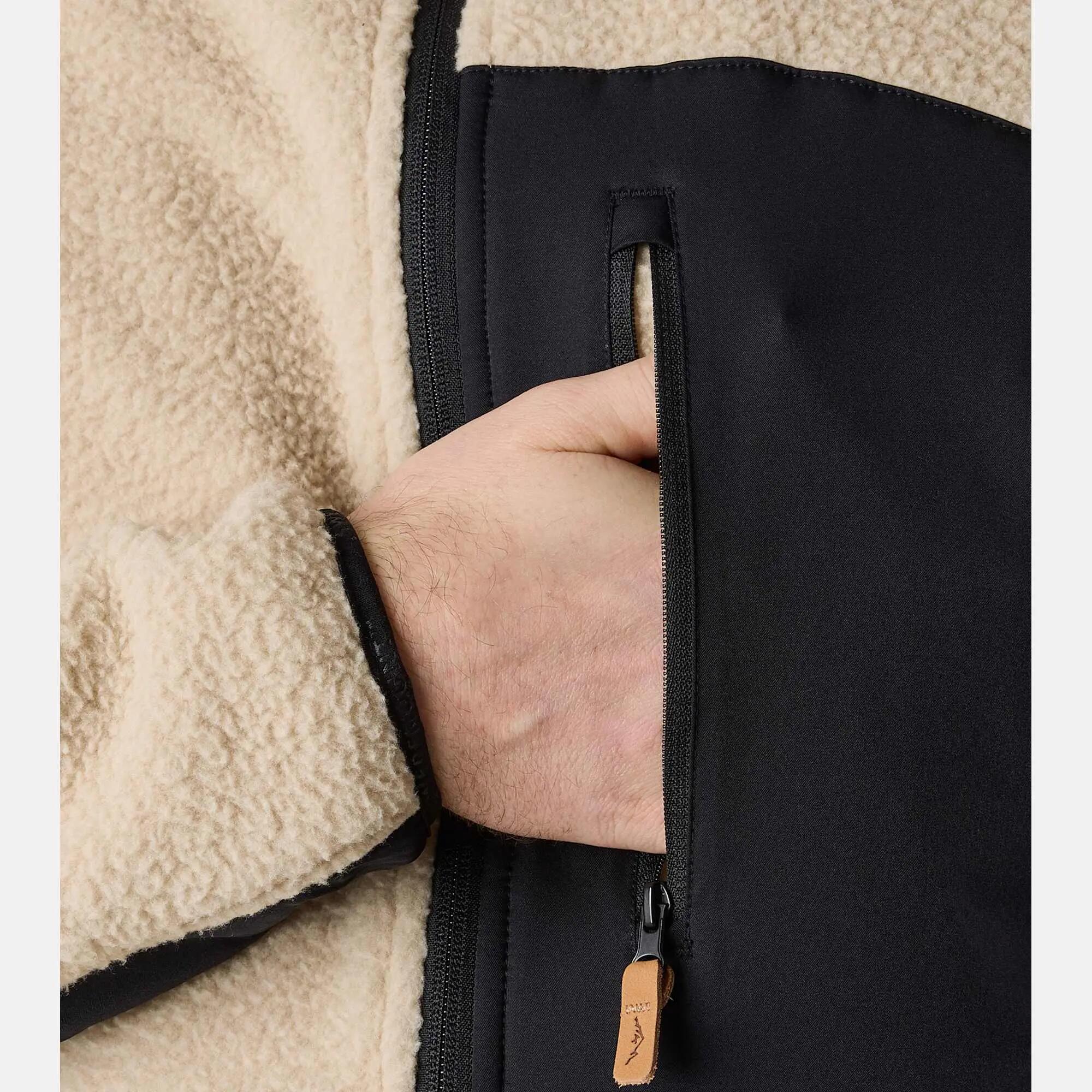 Pánské Turistické Standardní Fleecová Mikina Na Zip Nordkap 8/8