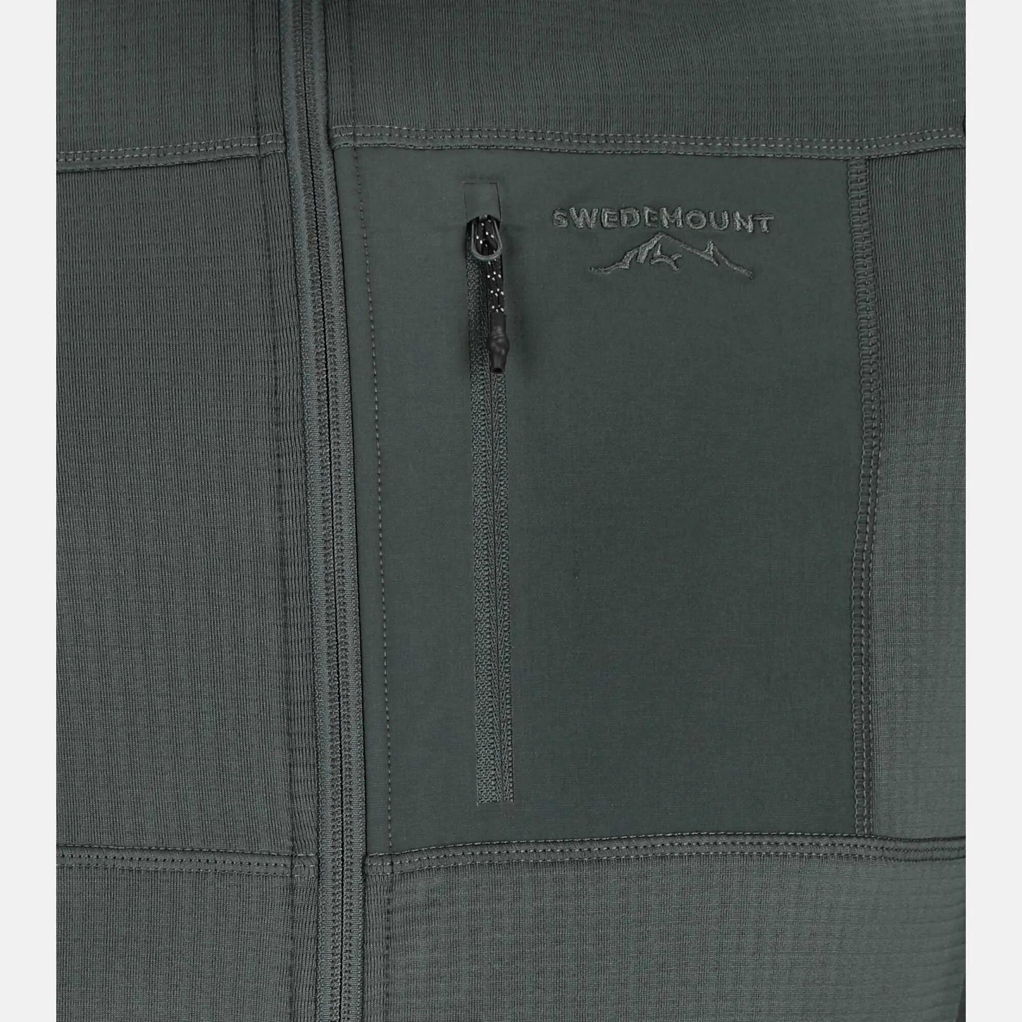 Herren Wandern Fleece Full-Zip Stretchstoff Trondheim 9/9