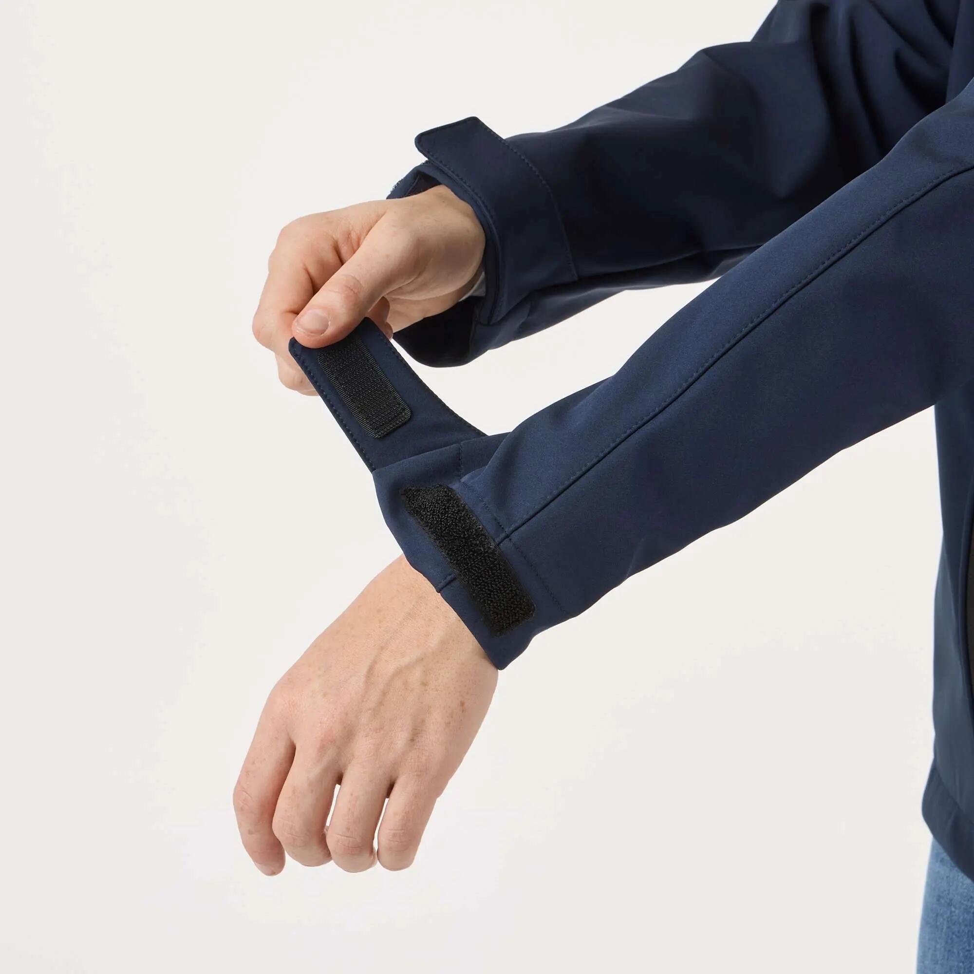 Softshell Jas Wandelen Vrouw Stryn Waterdicht 9/13