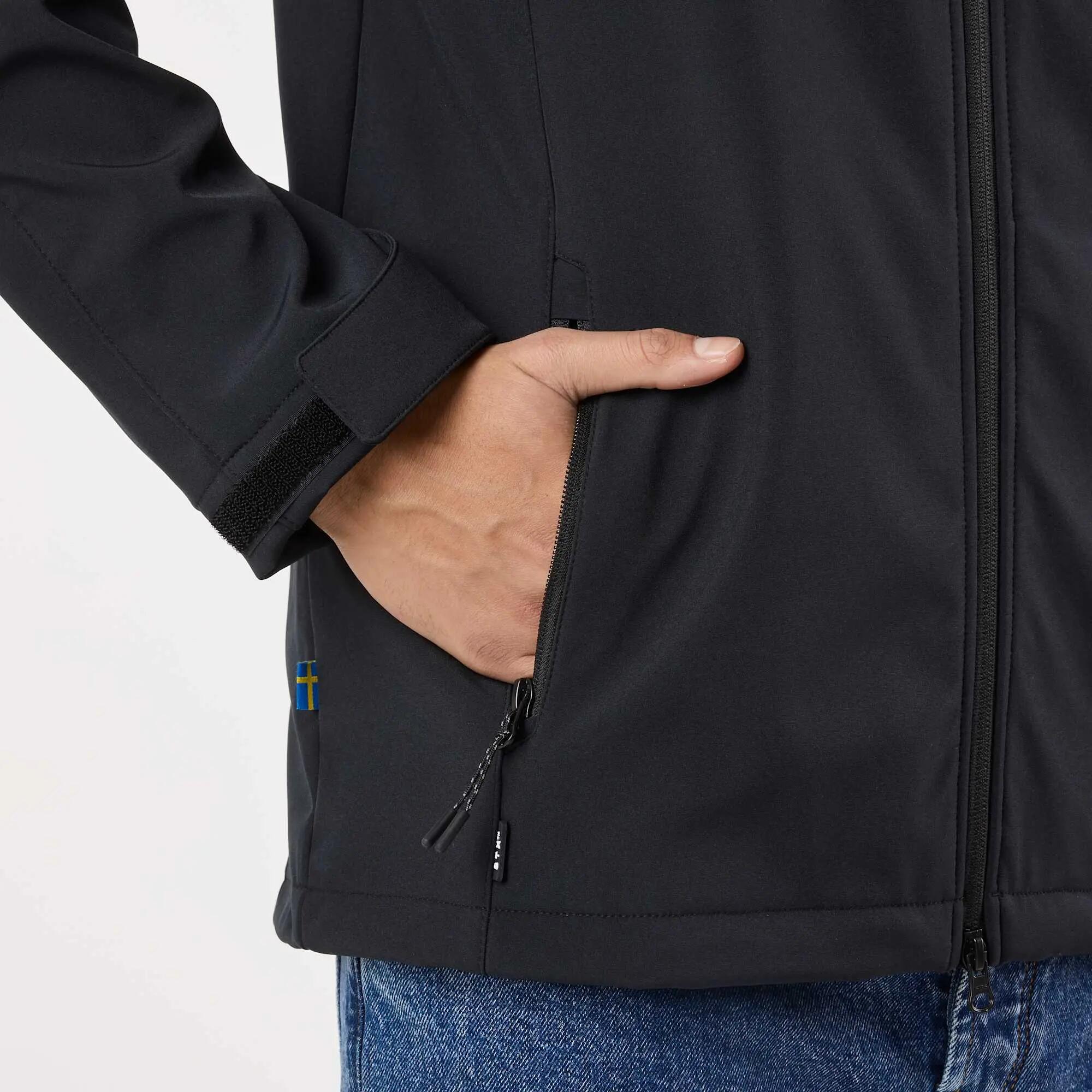 Men Hiking Softshell Jacket Windproof Tromsö 8/13