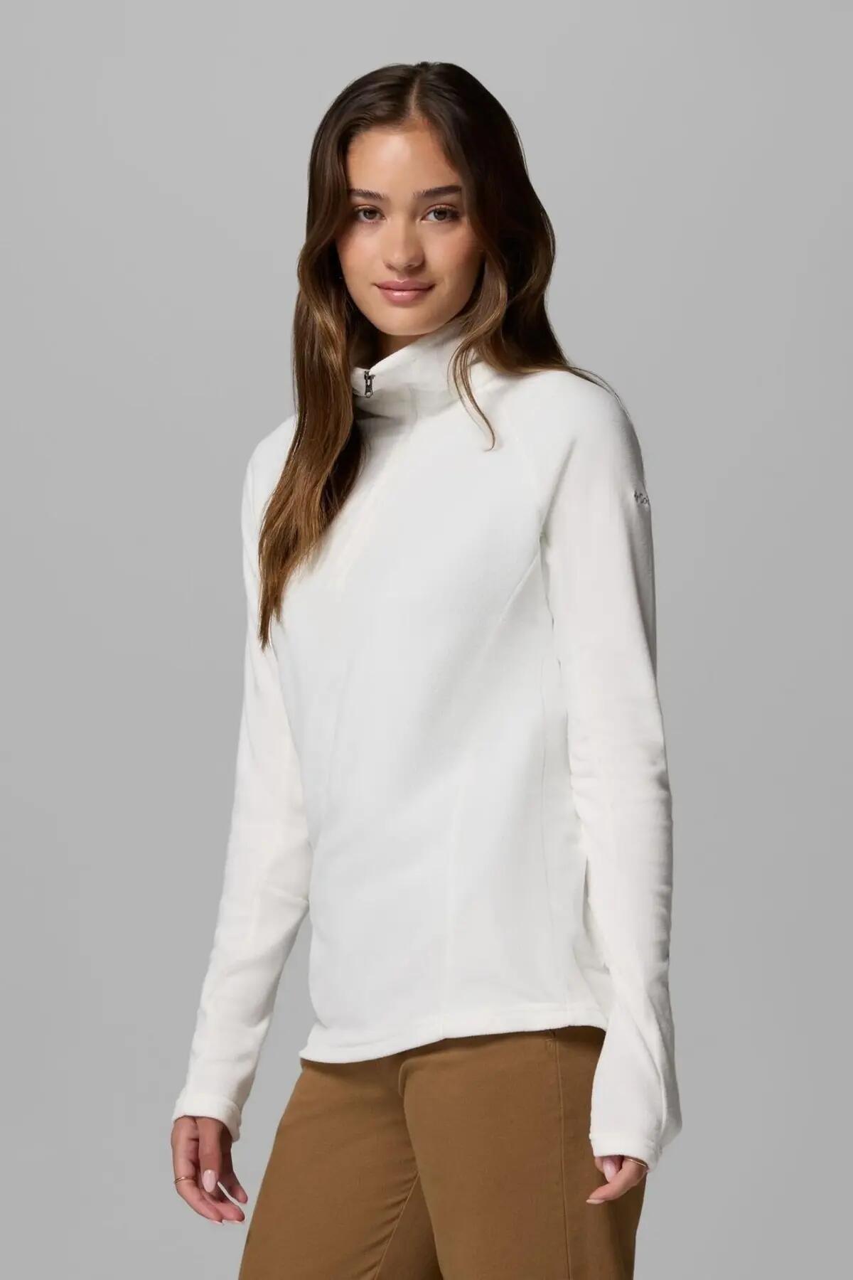 Kurtka COLUMBIA 1802201CB GLACIAL IV 1/2 ZIP Biały 4/7
