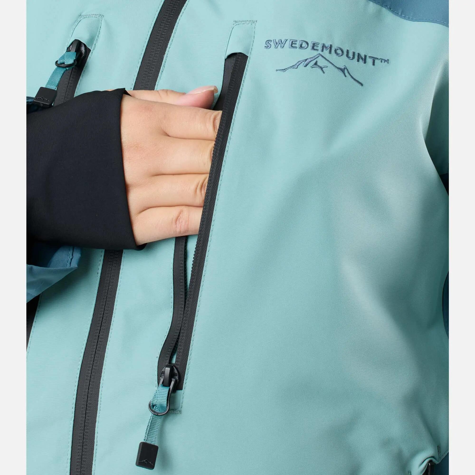Veste de ski femme imperméable coupe-vent respirante Freeride 12/13