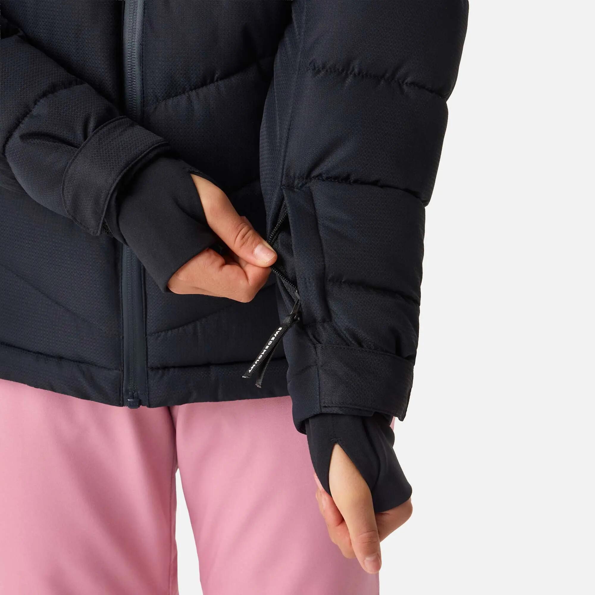Veste de ski junior imperméable coupe-vent respirante Cervinia Puffer 11/13