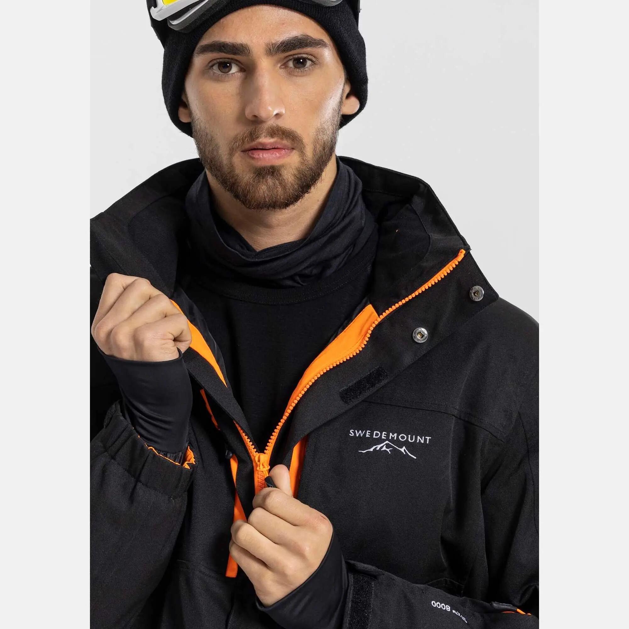 Herren Skifahren Skijacke Wasserdicht St. Anton 10/13