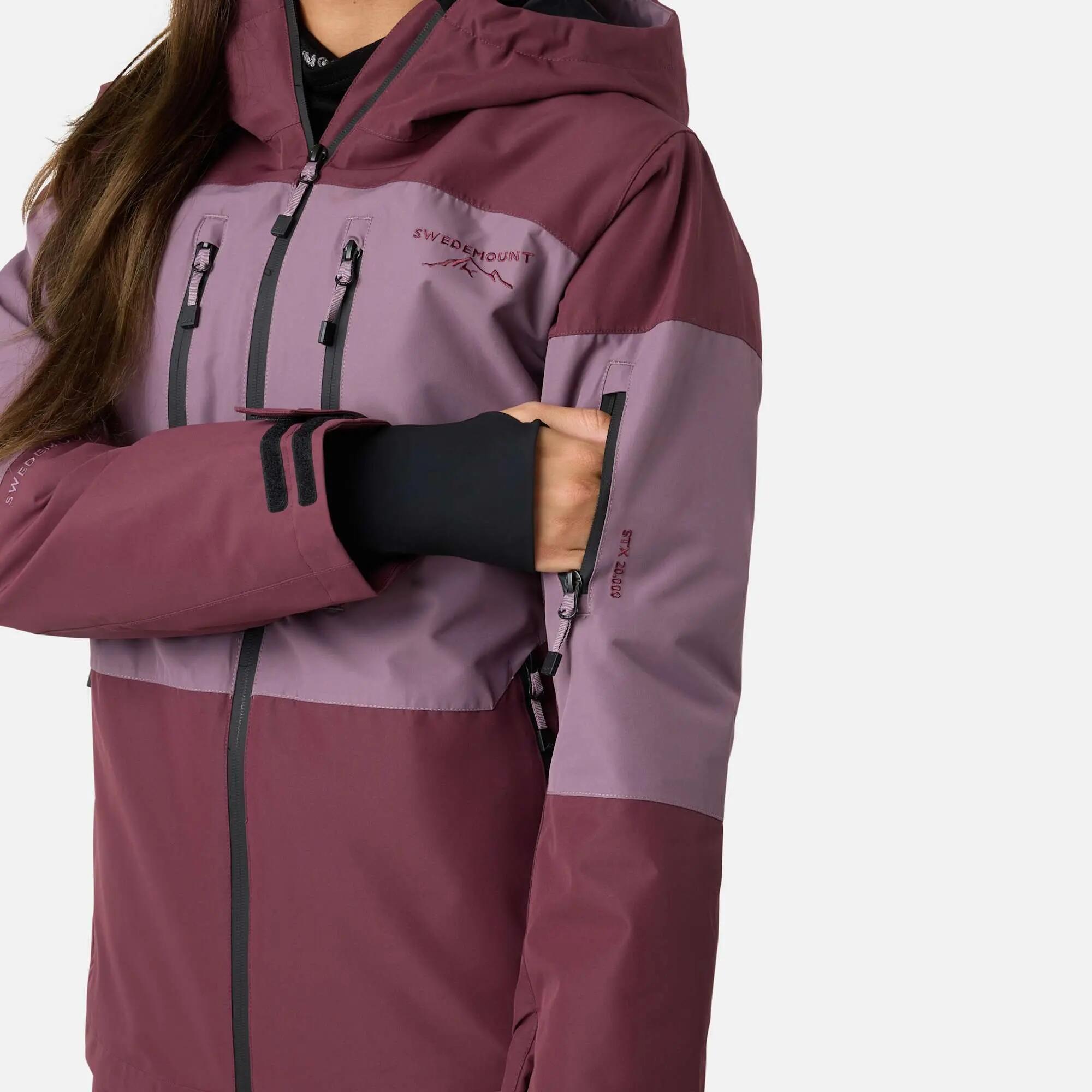 Veste de ski femme imperméable coupe-vent respirante Freeride 11/13