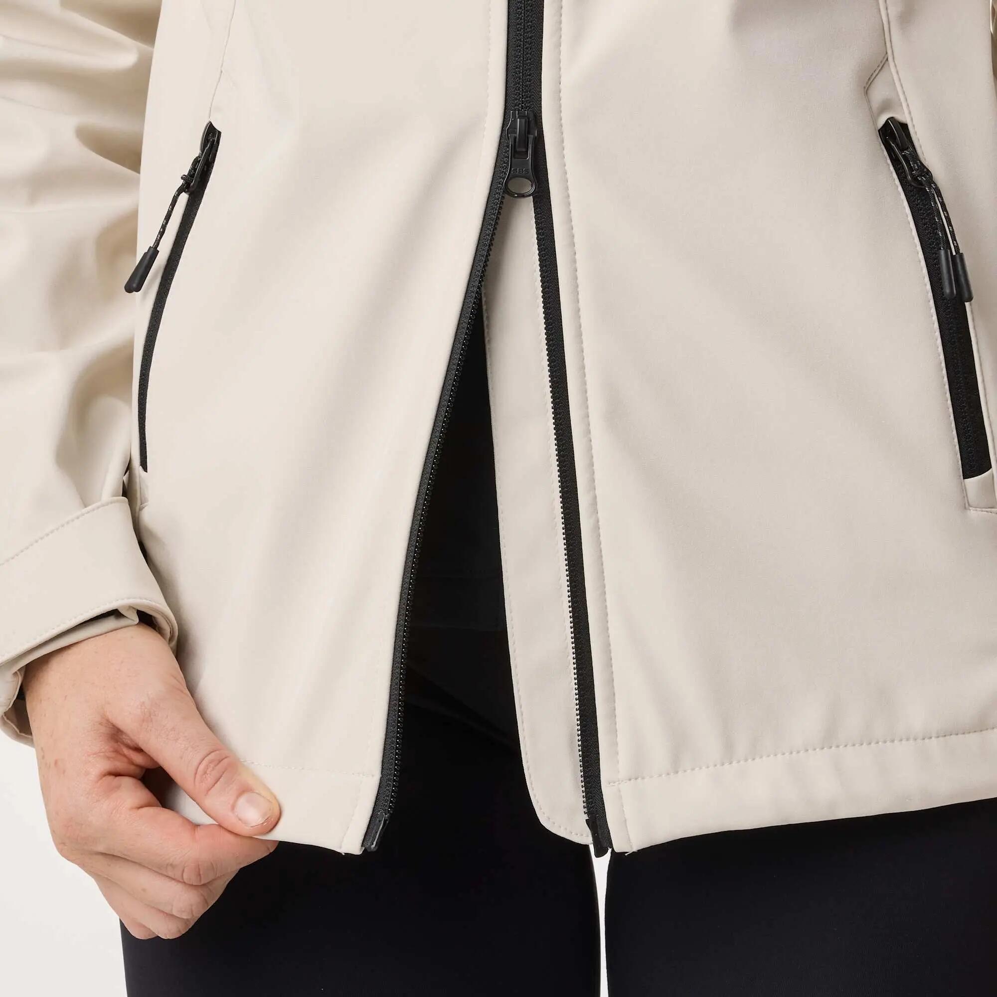 Softshell Jas Wandelen Vrouw Stryn Waterdicht 10/13