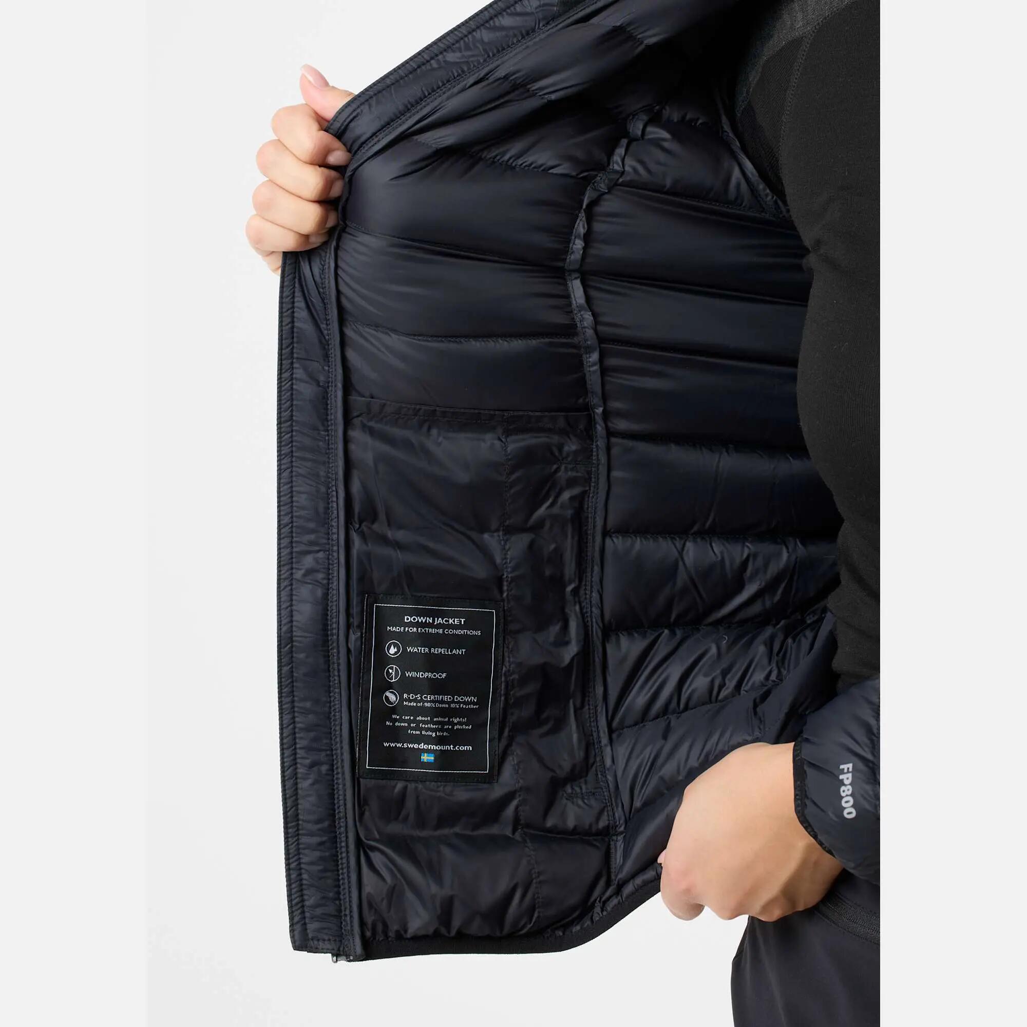 Doudoune de randonnée femme coupe-vent respirante Himalaya Hood 9/9