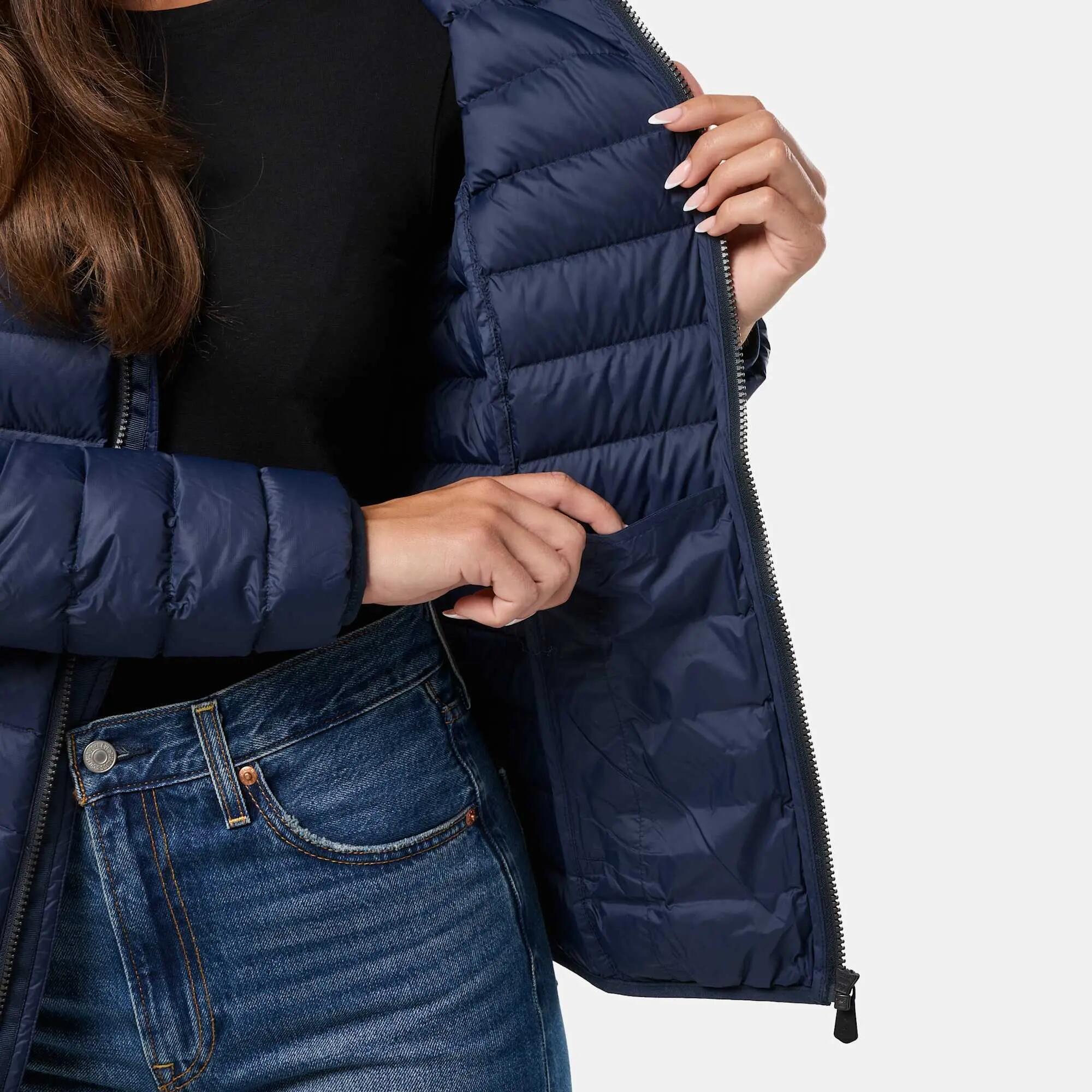 Doudoune de randonnée femme coupe-vent respirante Himalaya Hood 9/10