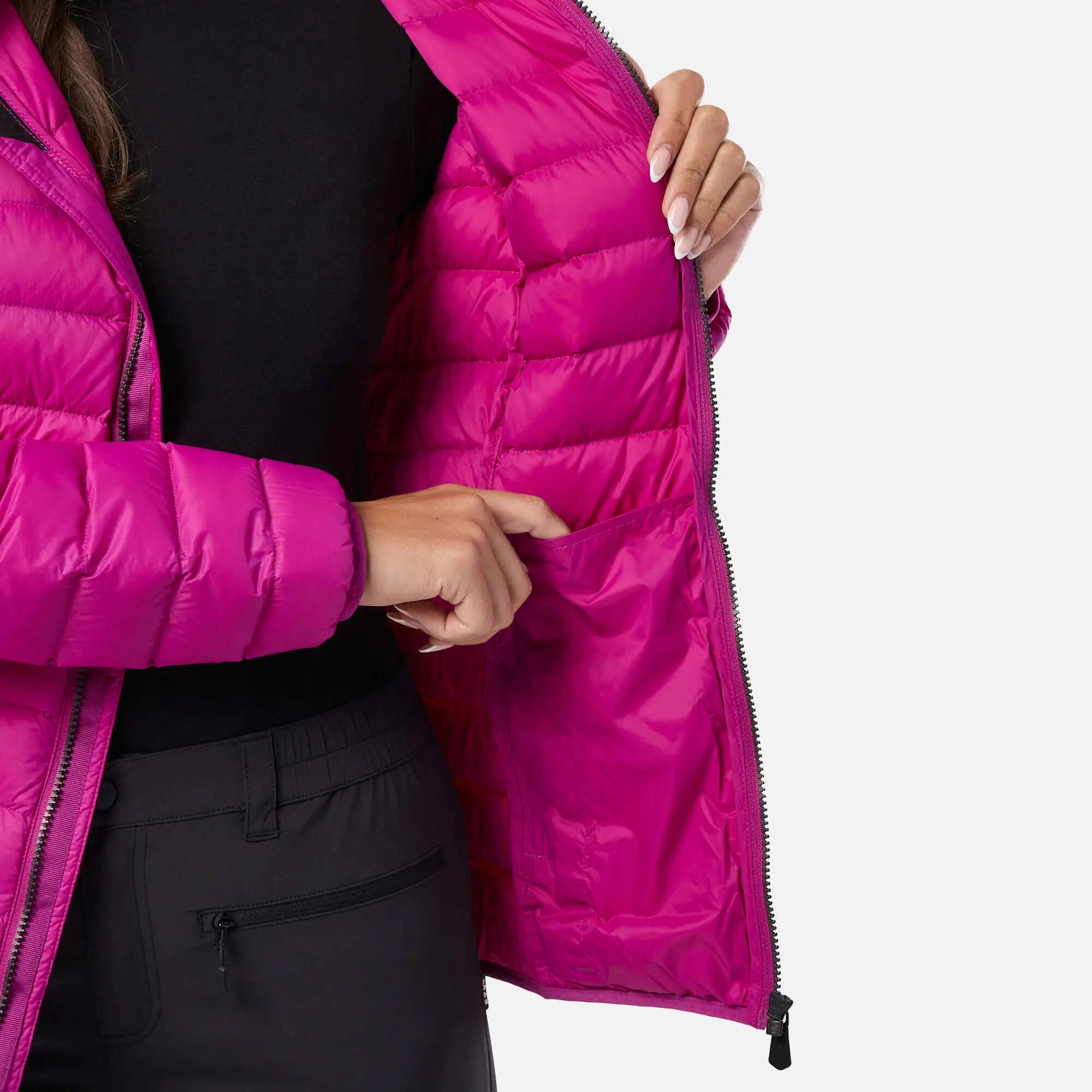 Doudoune de randonnée femme coupe-vent respirante Himalaya Hood 9/10