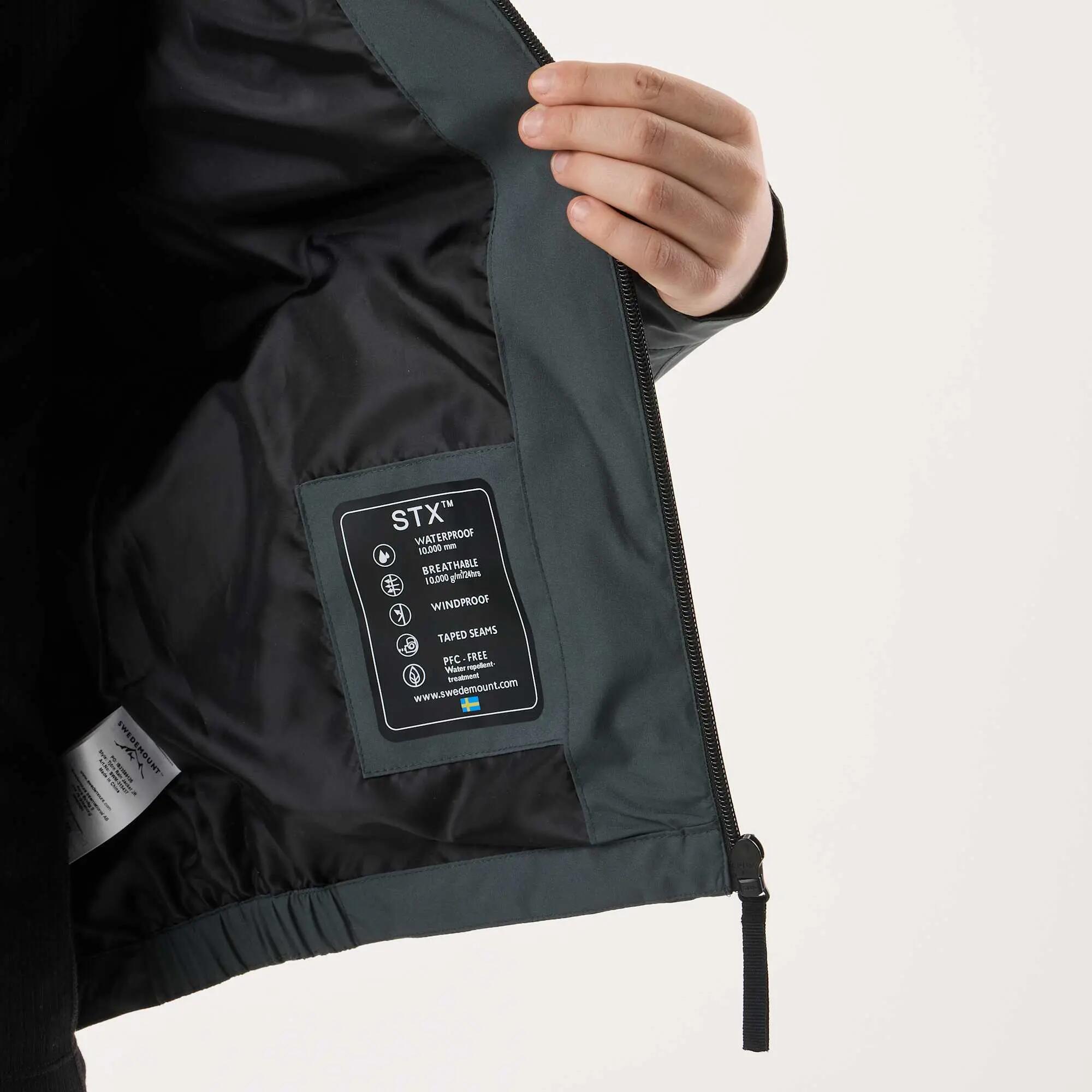 Veste de randonnée junior imperméable coupe-vent Tjörn 11/11