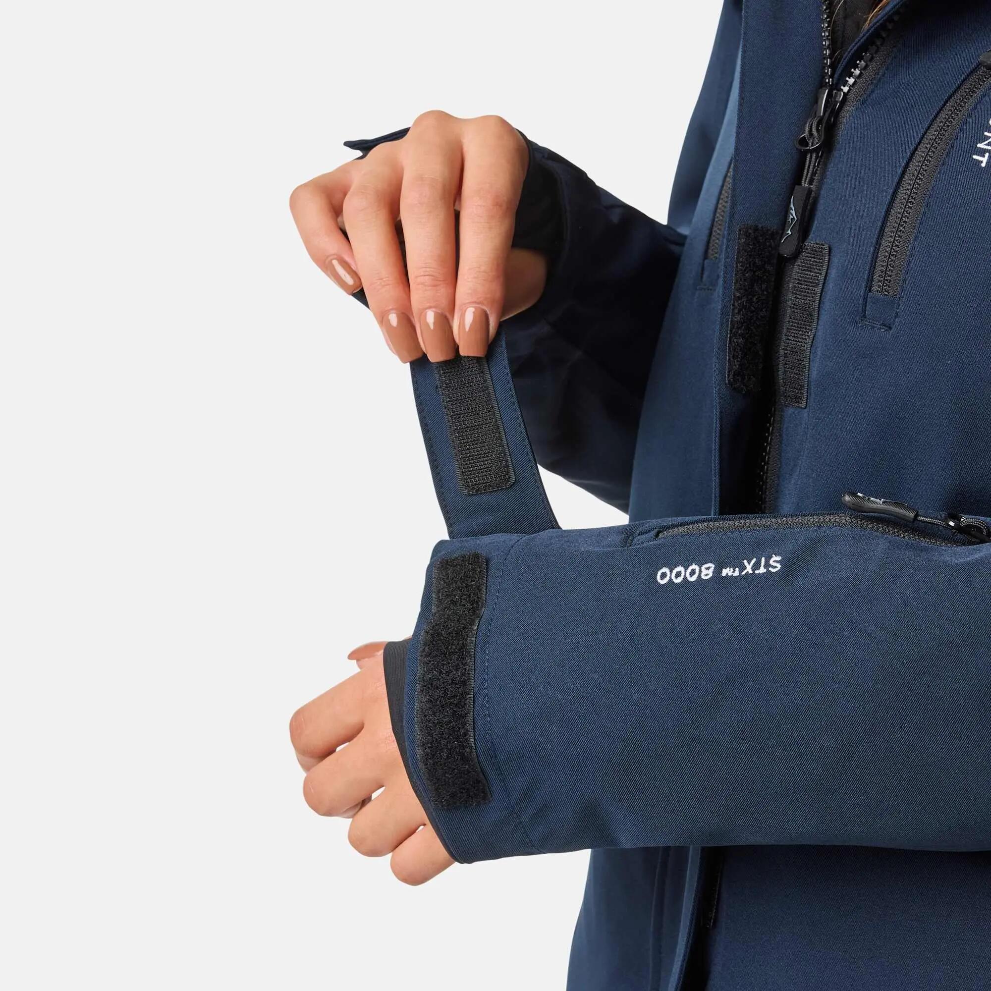 Veste de ski femme imperméable coupe-vent respirante Cervinia 11/14