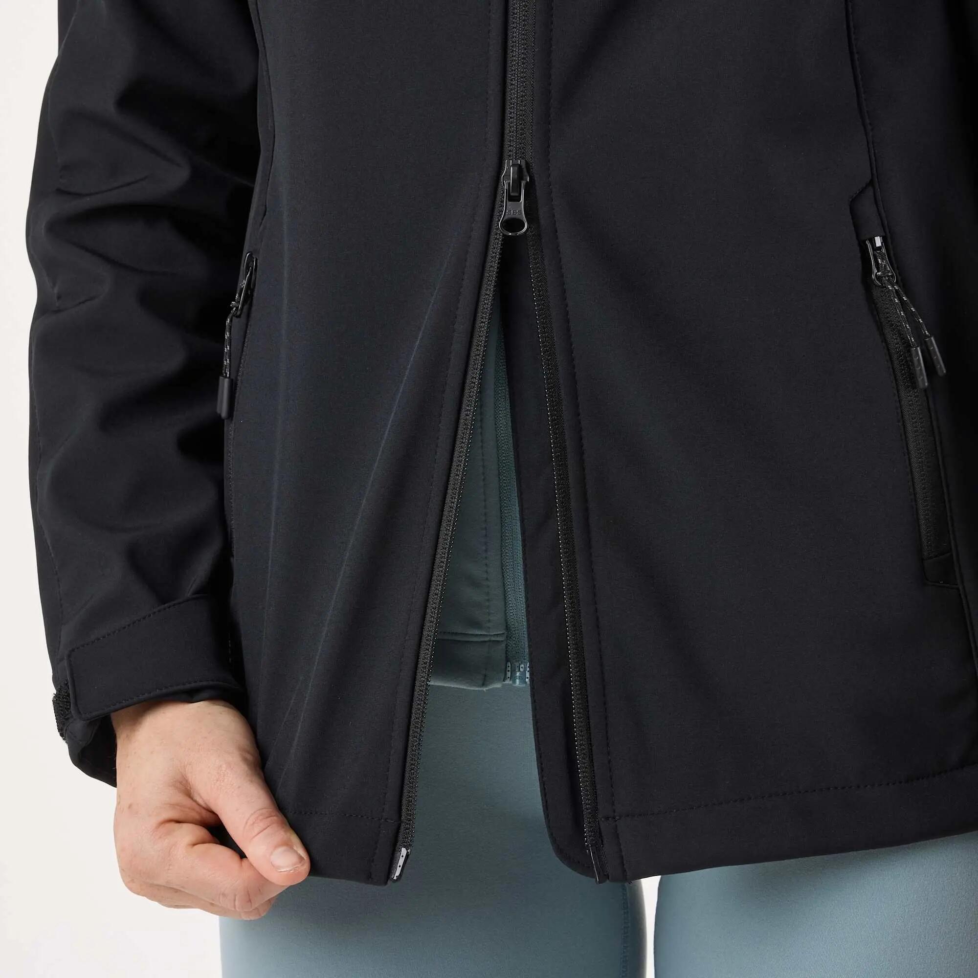 Softshell Jas Wandelen Vrouw Stryn Waterdicht 10/13