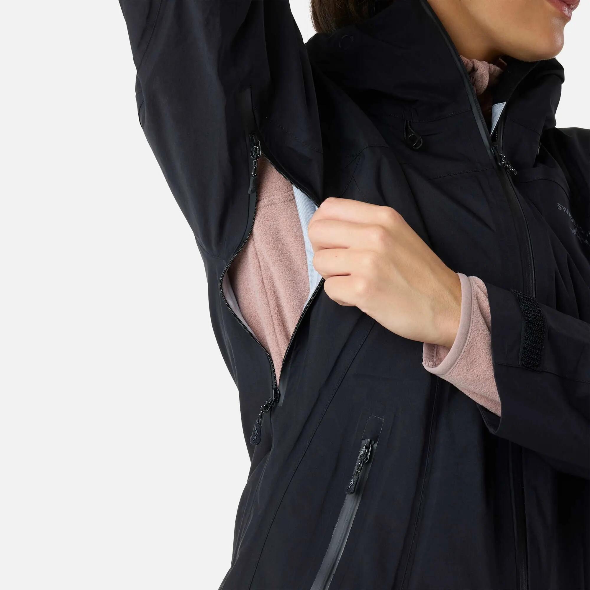 Veste shell de randonnée femme imperméable Himalaya II 8/11
