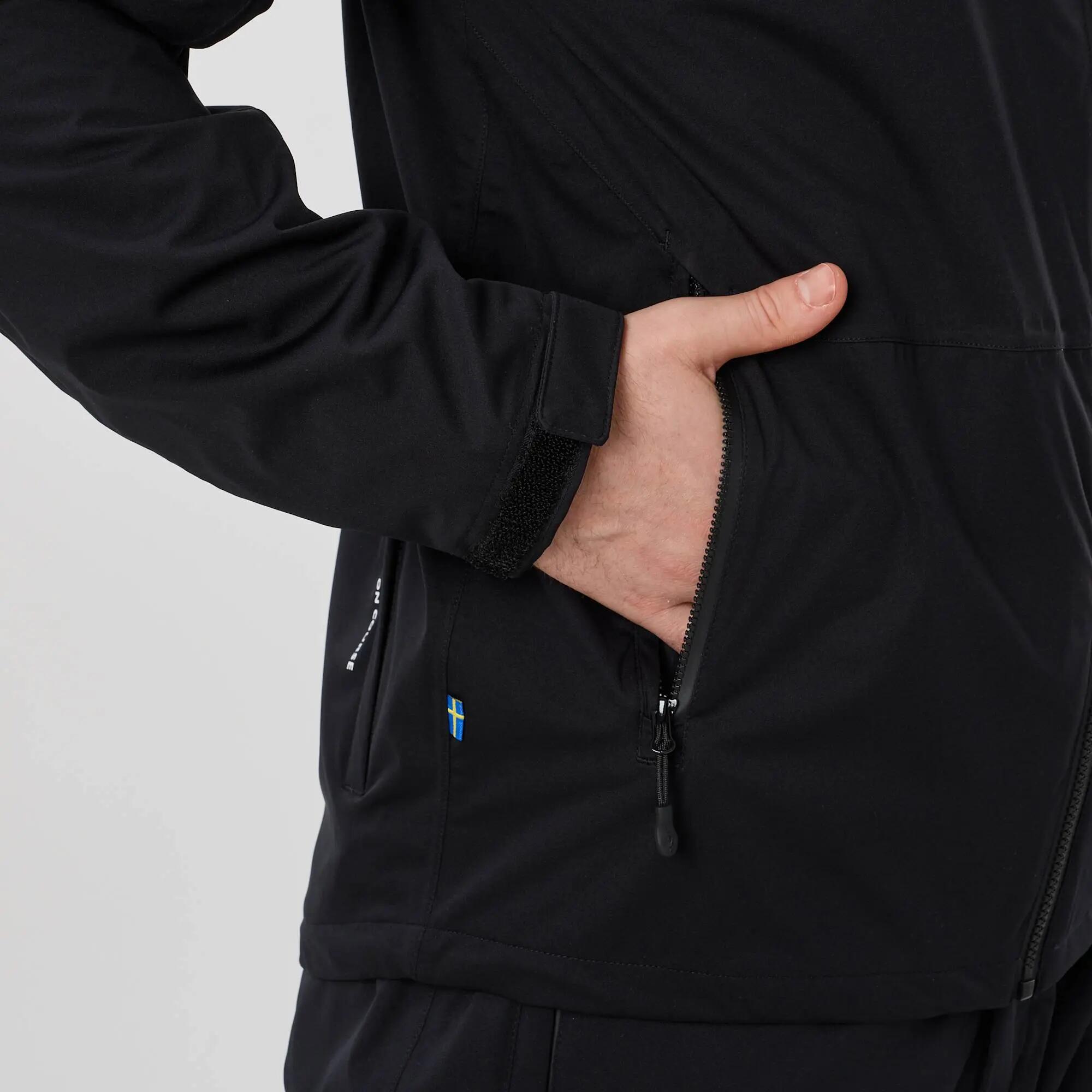 Veste de randonnée homme coupe-vent déperlante On Course II 8/12