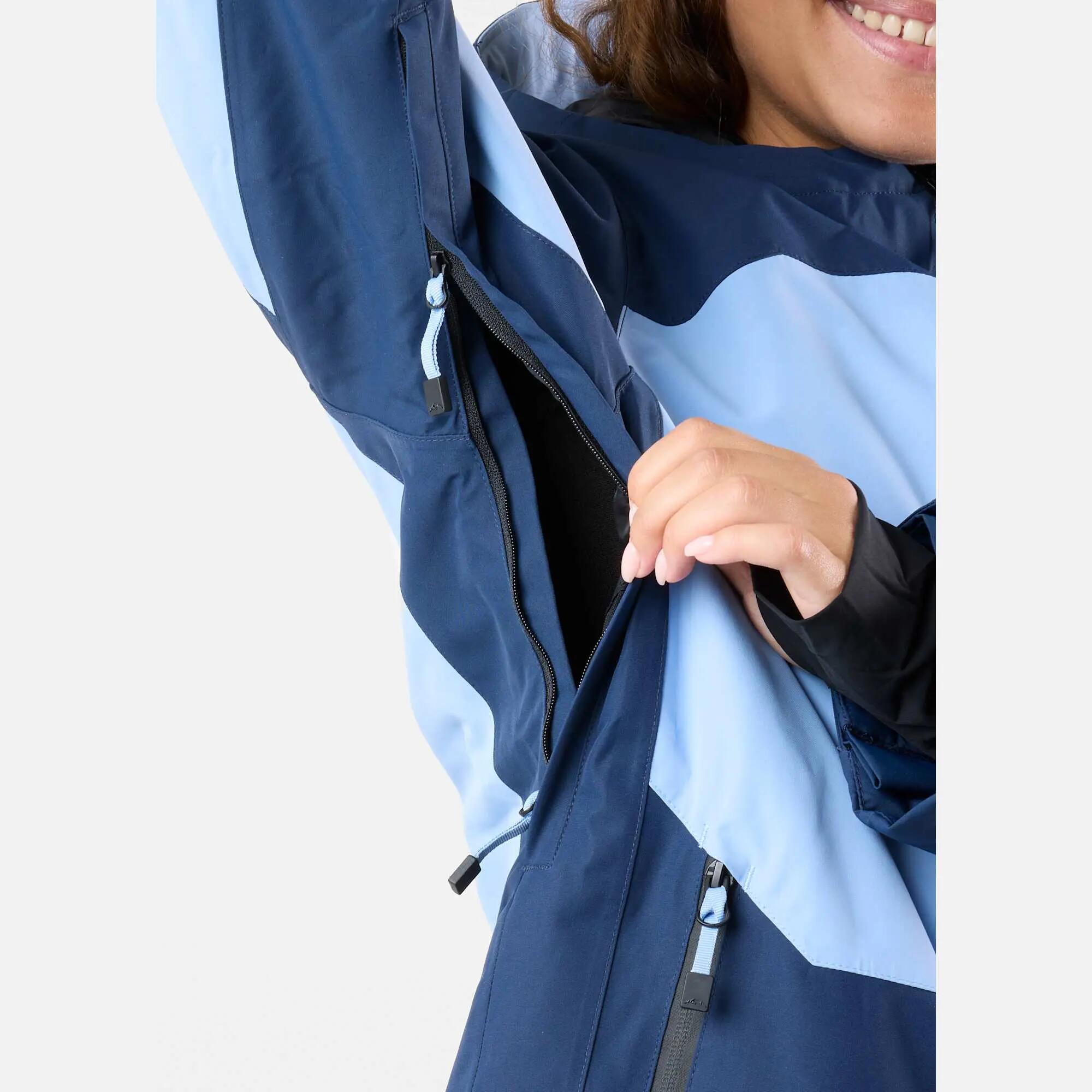 Veste de ski femme imperméable coupe-vent respirante Freeride 9/13