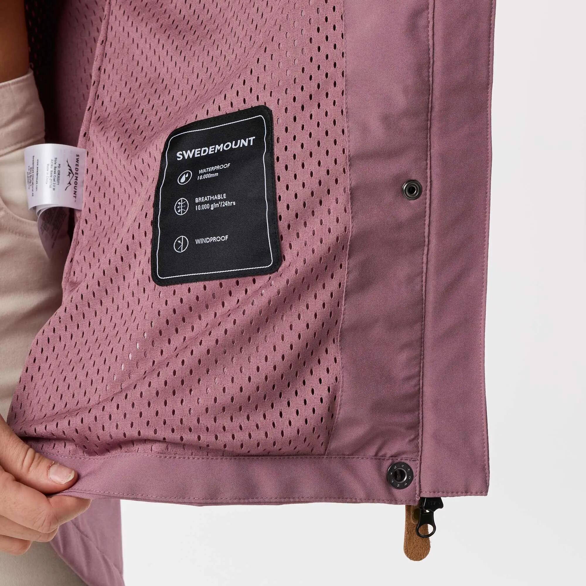 Veste randonnée femme imperméable coupe-vent Sarek 2.0 9/10